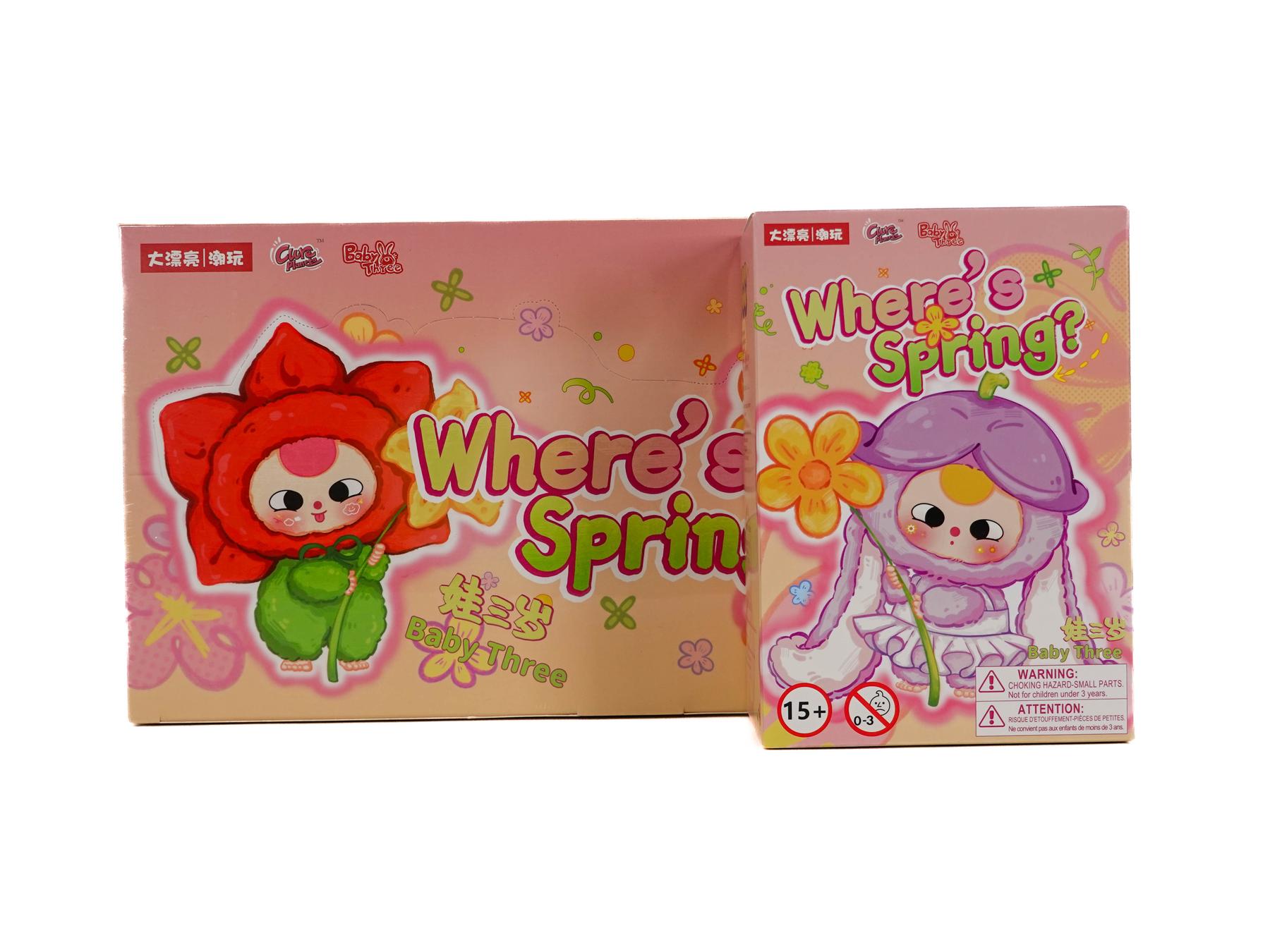 Baby Three 'Where's Spring?' 6-Box Case | DA Card World
