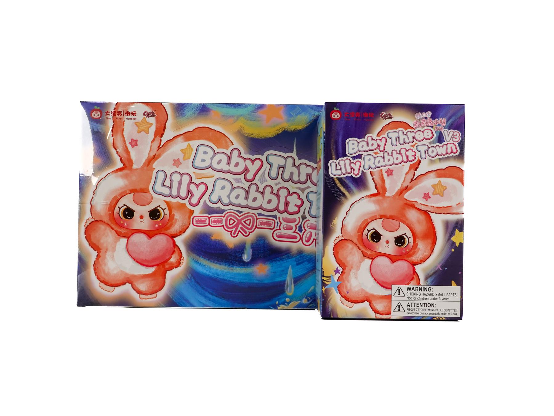Baby Three Lily Rabbit Town V3 6-Box Case | DA Card World