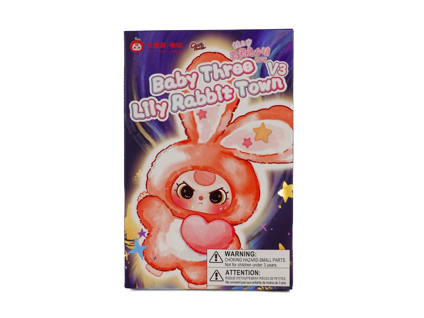 Baby Three Lily Rabbit Town V3 Plush Box | DA Card World