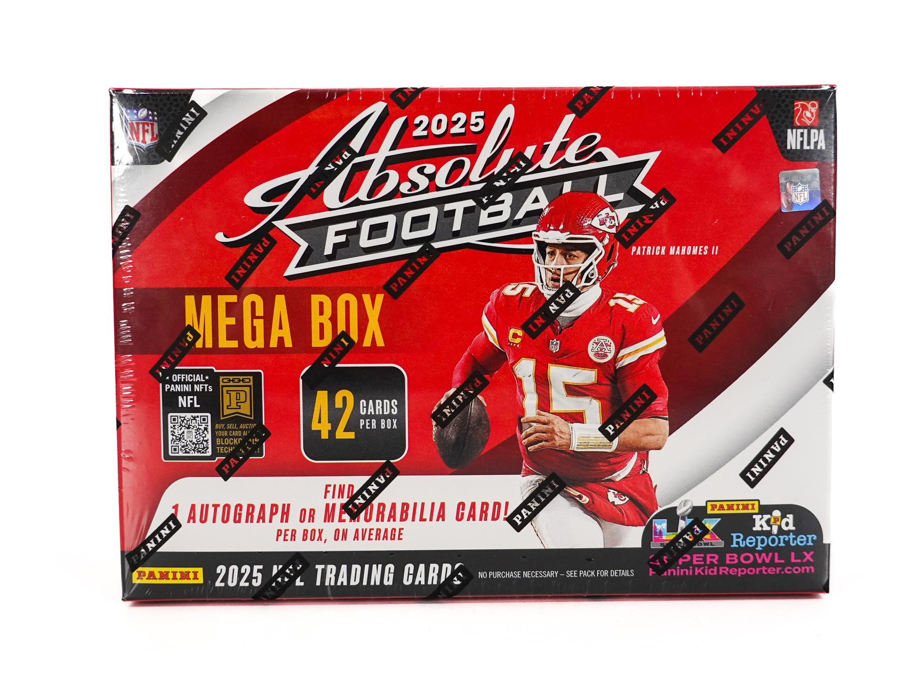 2025 Panini Absolute Football Hobby Mega Box | DA Card World