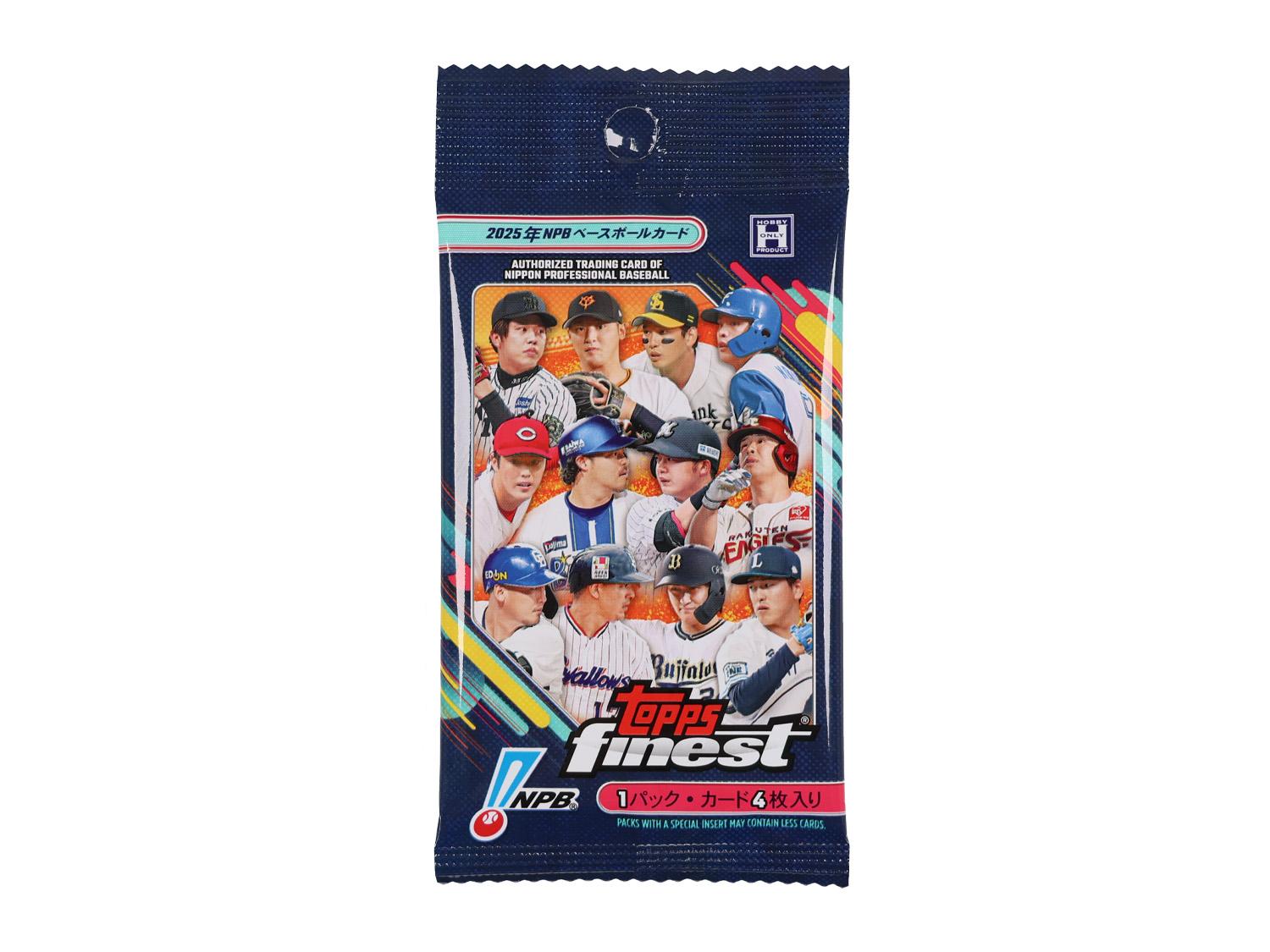 2025 Topps NPB Finest Baseball Hobby Pack | DA Card World
