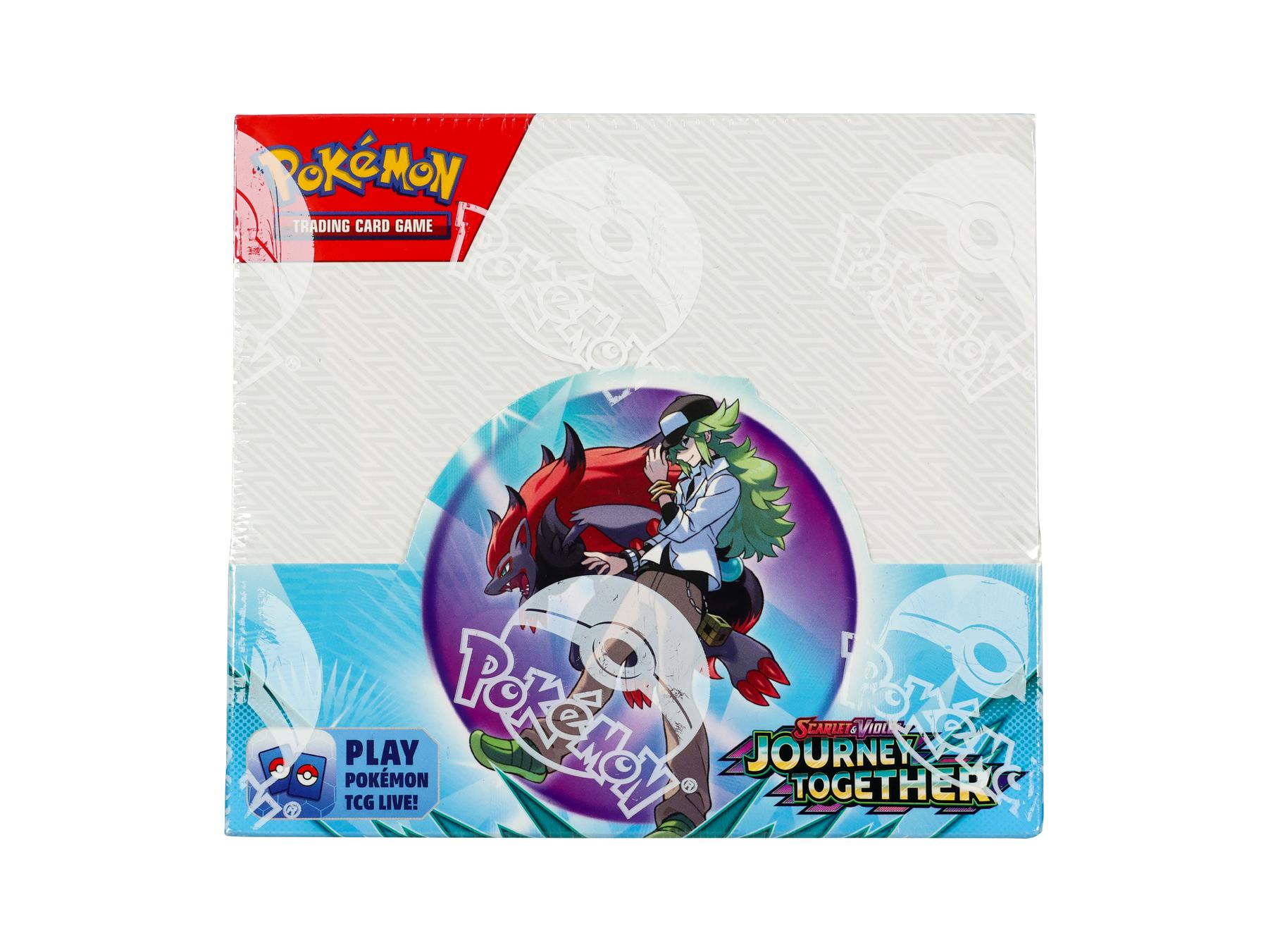 Boîte De 36 Boosters Pokémon Scarlet & Violet – Chaque Booster Contient 10 Cartes + 1 énergie – 3 Cartes Holographiques Garanties