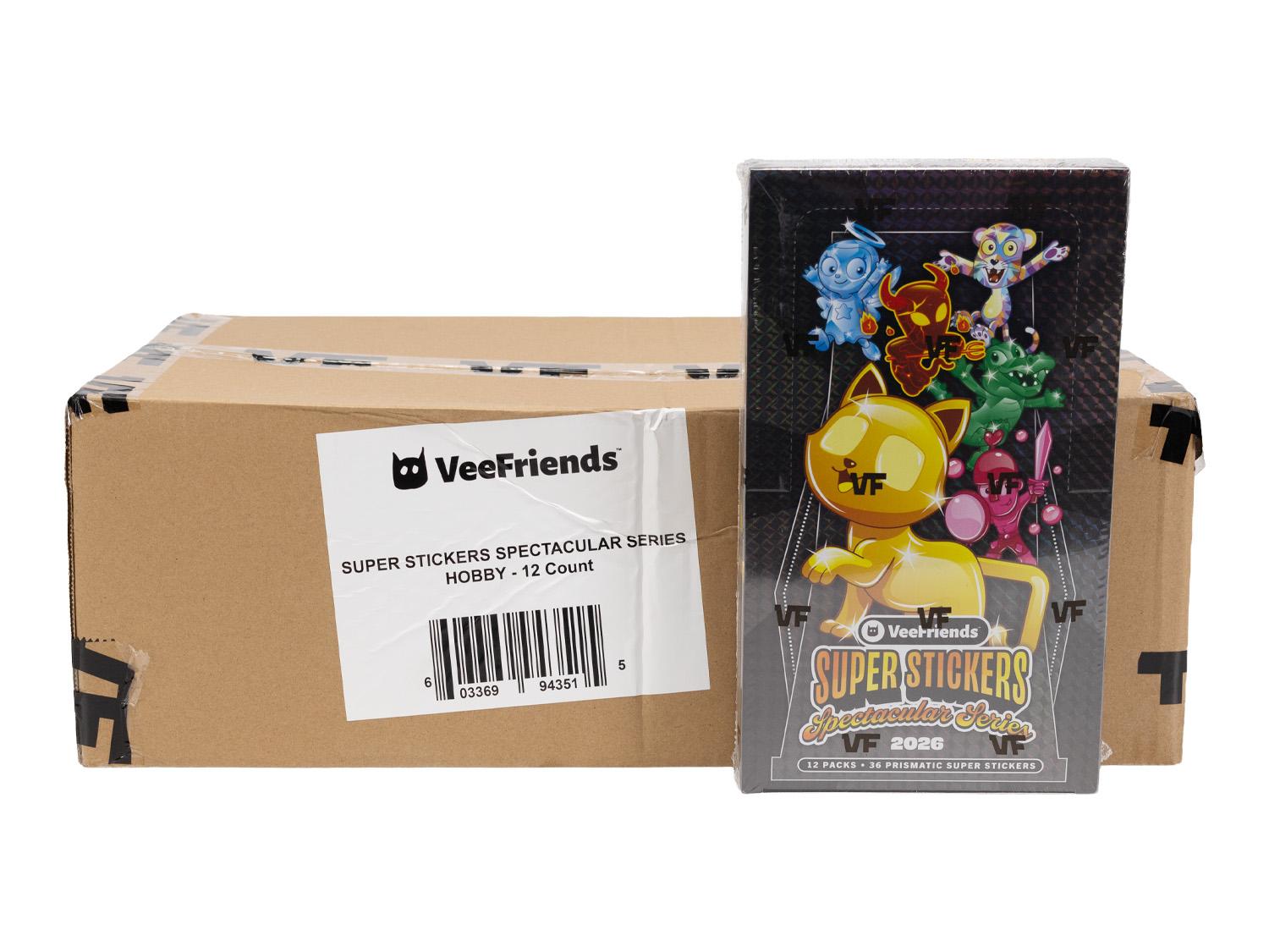 2026 VeeFriends Super Stickers Spectacular Series 12-Box Case | DA