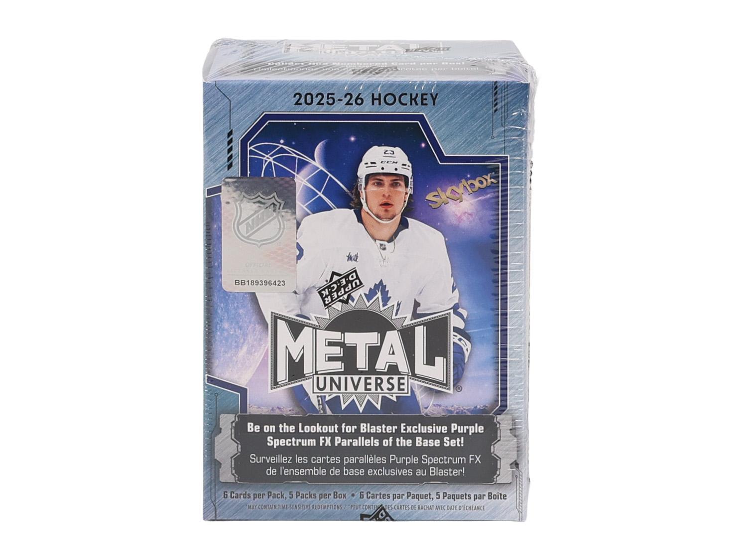 2025/26 Upper Deck Skybox Metal Universe Hockey Blaster Box | DA