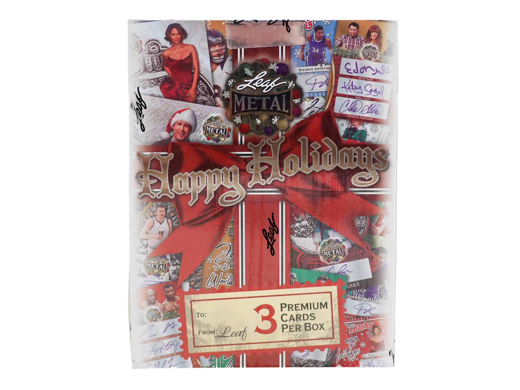 2025 Leaf Metal Happy Holidays Hobby Box | DA Card World
