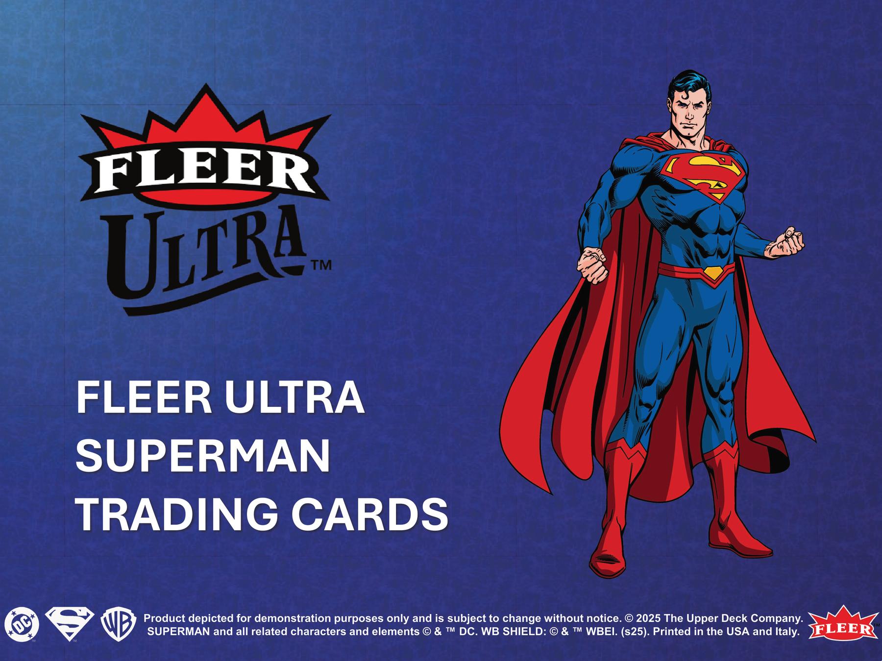 2025 Upper Deck Fleer Ultra Superman Hobby Box (Presell) | DA Card