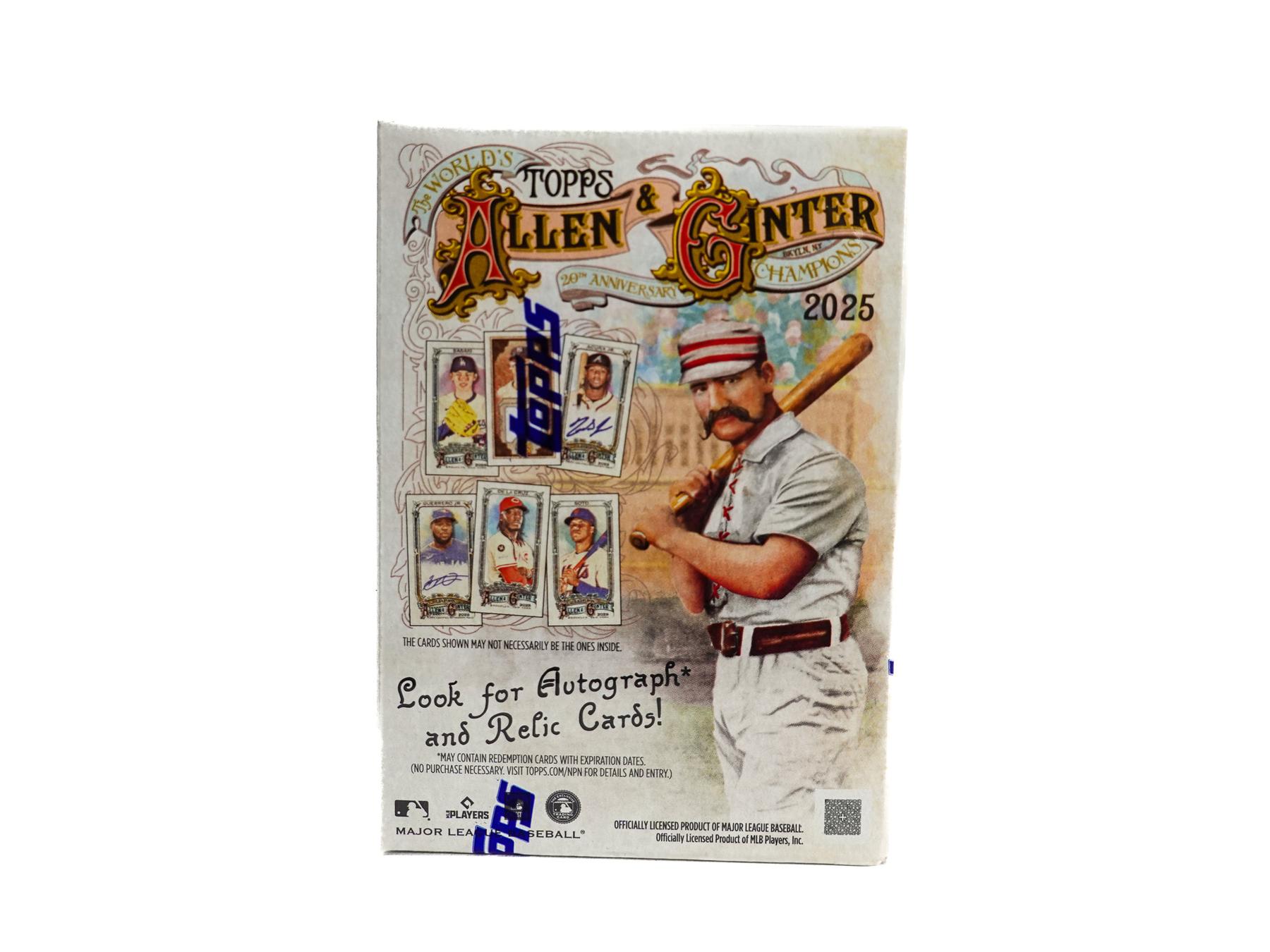 2025 Topps Allen & Ginter Baseball 8-Pack Blaster Box | DA Card World