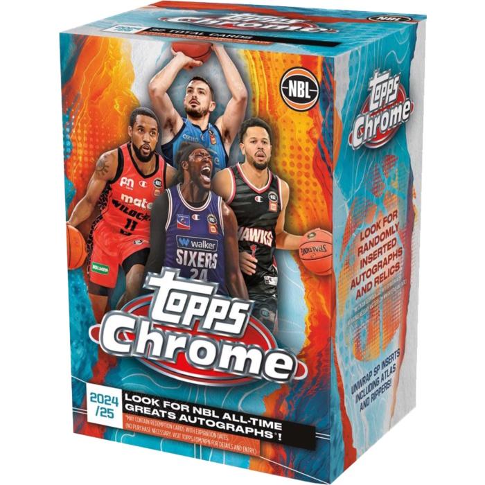 2024/25 Topps Chrome NBL Basketball Blaster Box | DA Card World