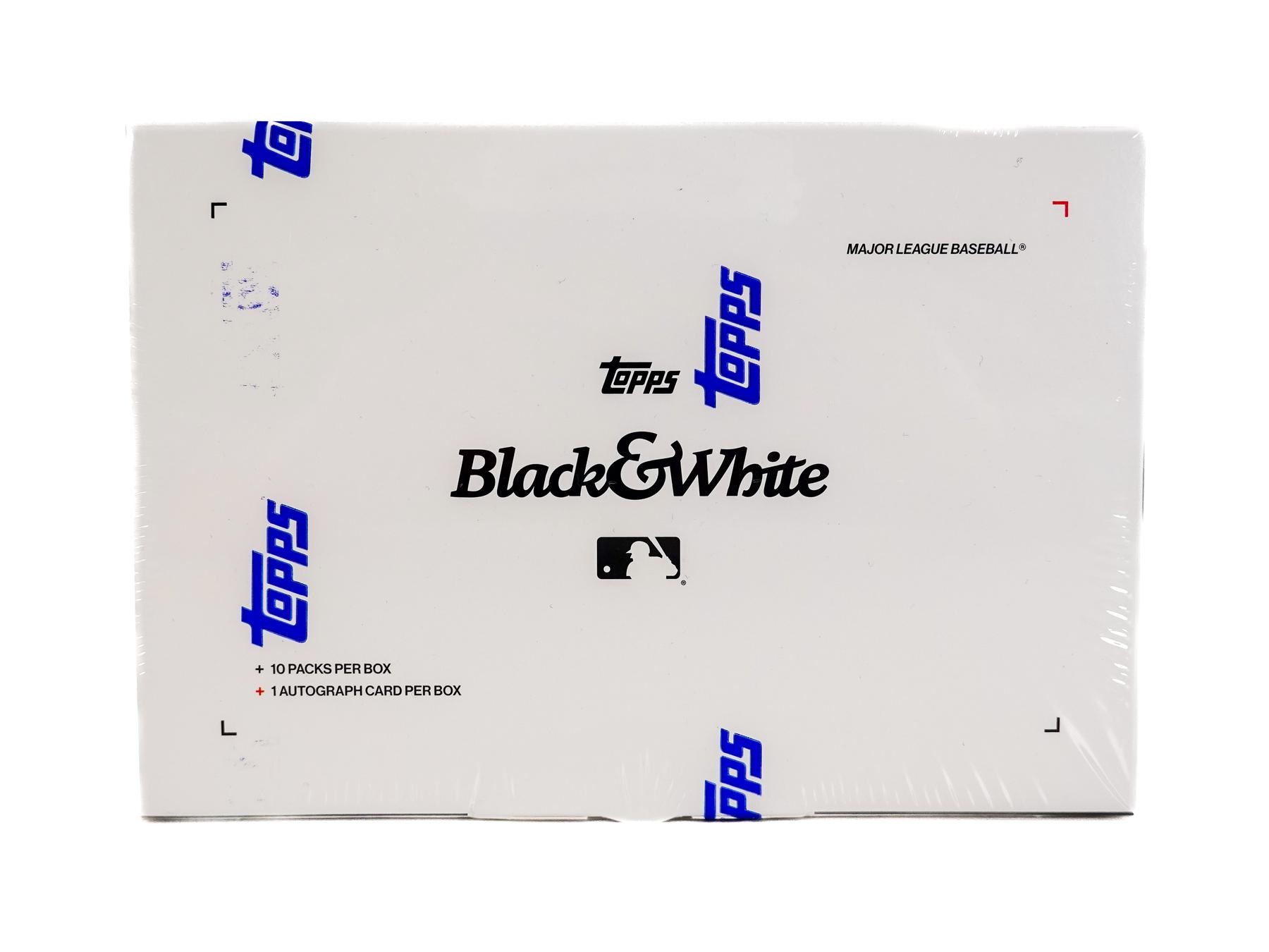 2025 Topps Black and White Baseball Collector Box | DA Card World