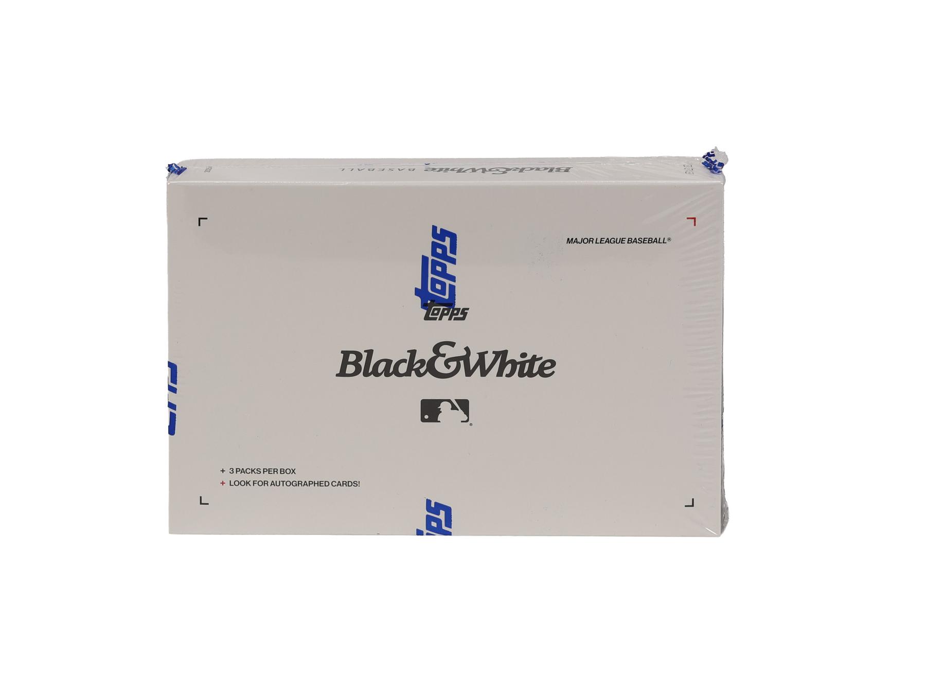 2025 Topps Black and White Baseball Mega Box | DA Card World
