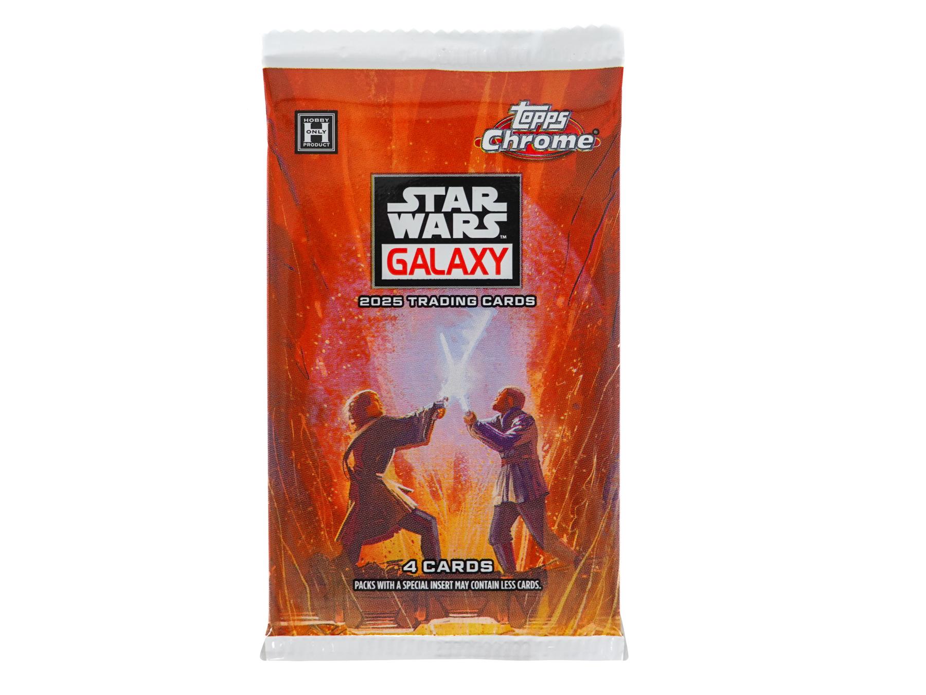 2025 Topps Star Wars Chrome Galaxy Hobby Pack | DA Card World