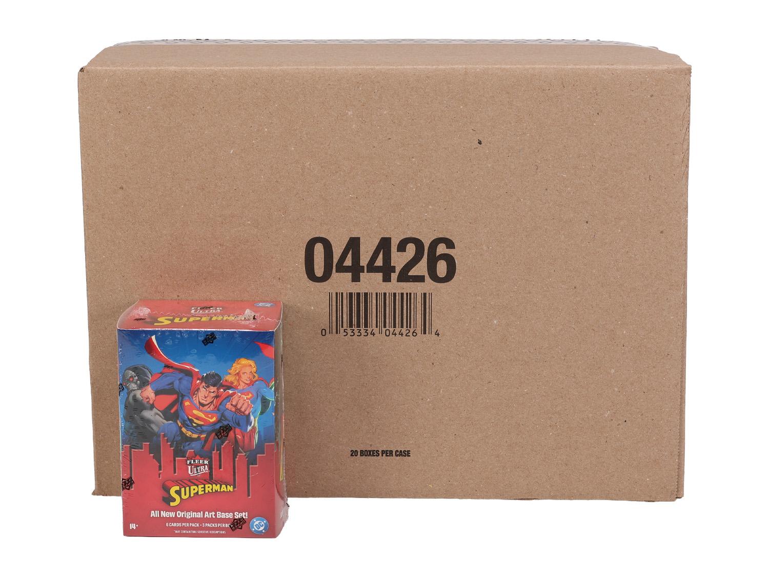 2025 Upper Deck Fleer Ultra Superman Blaster 20-Box Case | DA Card
