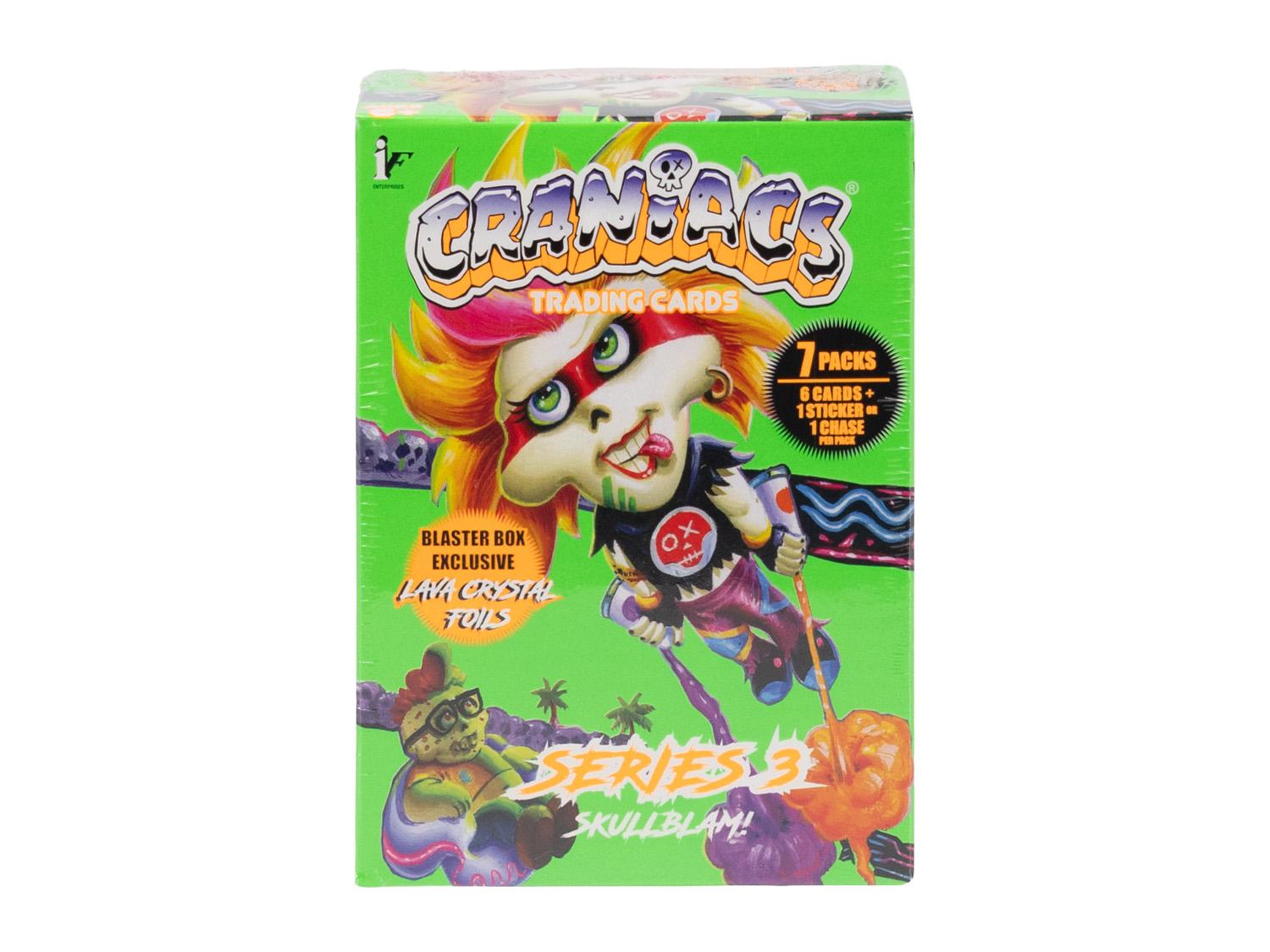 Craniacs Trading Cards Series 3 Skullblam! 7-Pack Blaster Box | DA