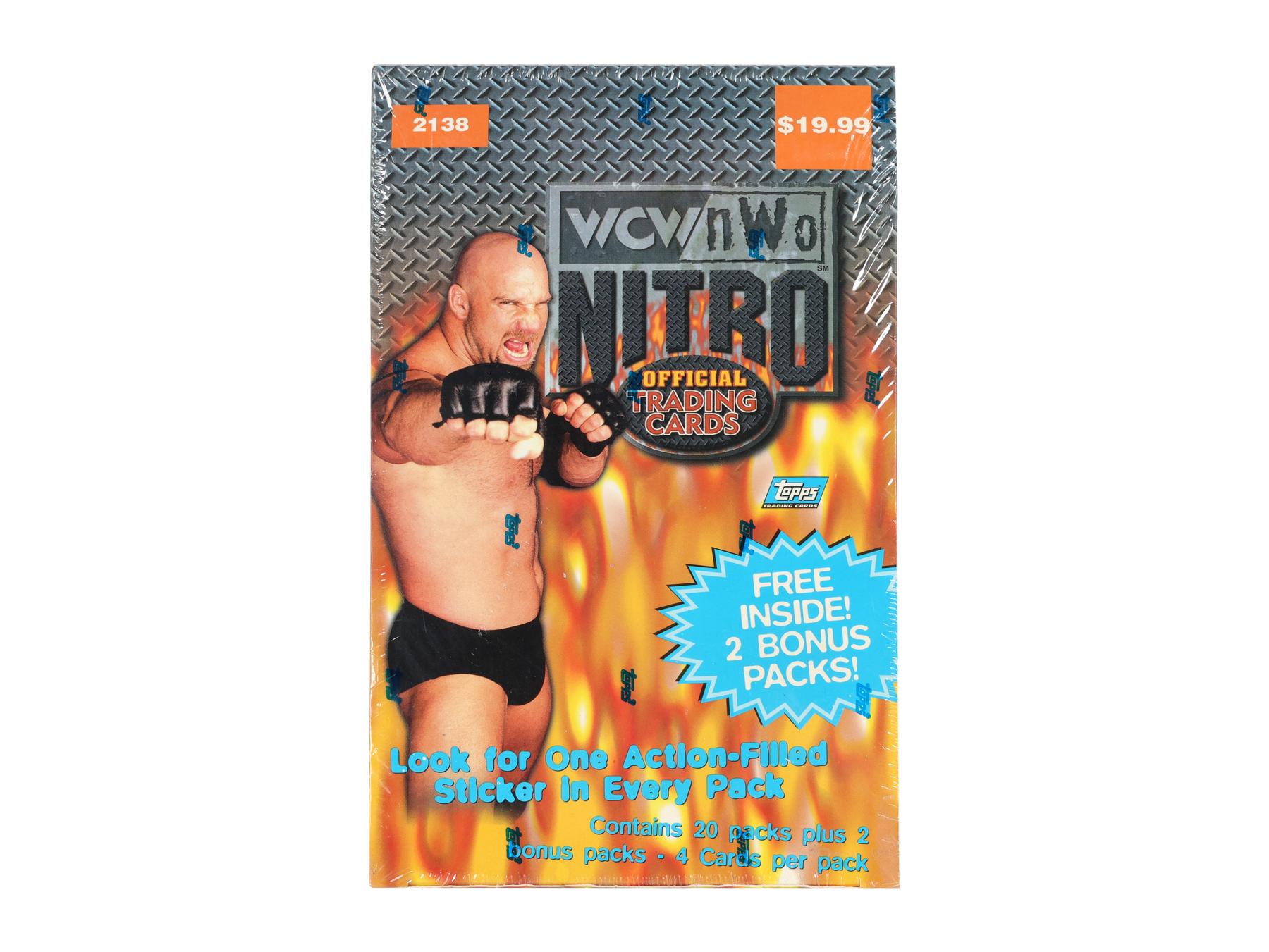 WCW カード 72枚 WCW/NWO Nitro Wrestling 22-Pack Blaster Box (Topps 1999) | DA Card