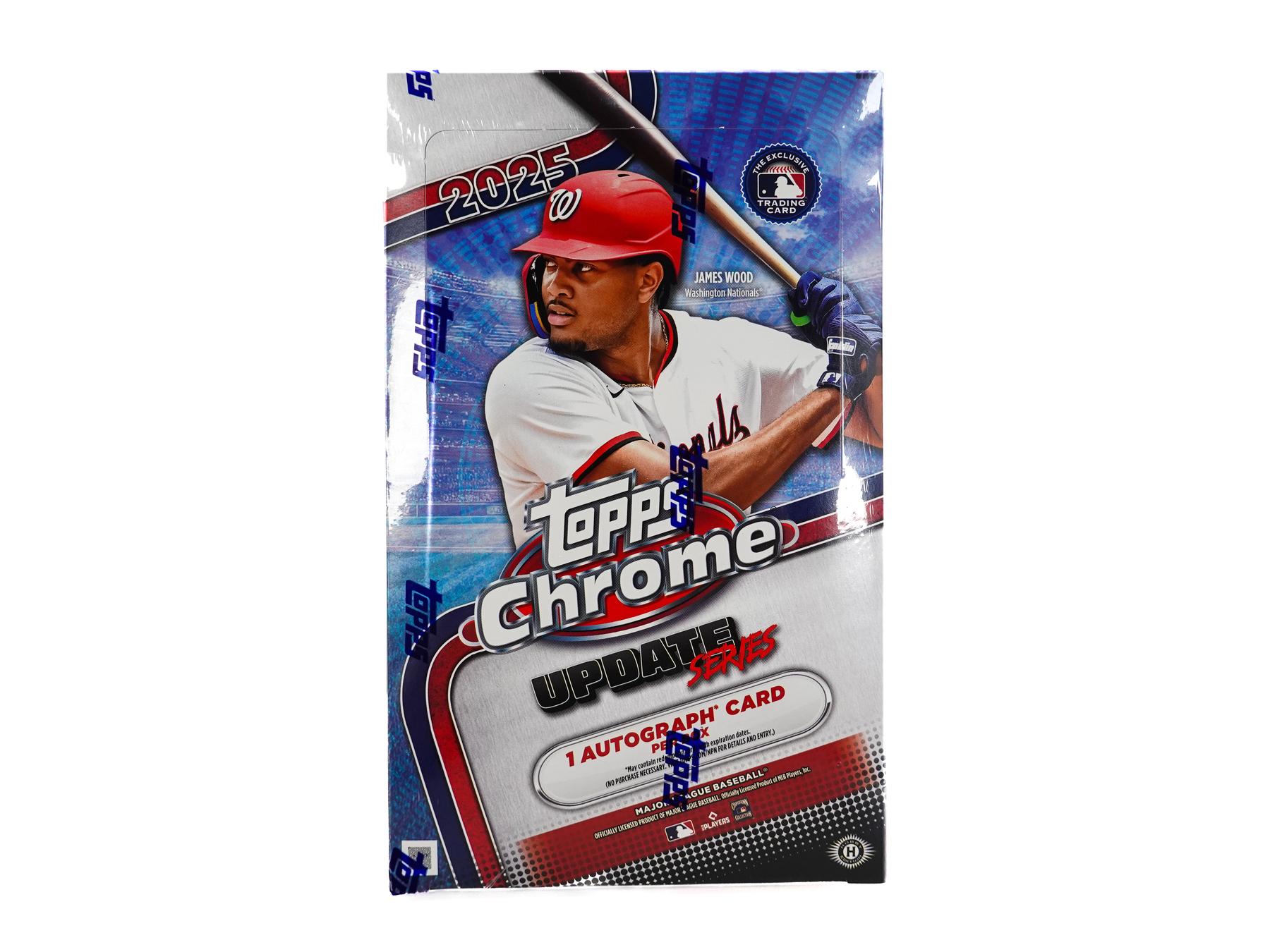 2025 Topps Chrome Update Series Baseball Hobby Box | DA Card World