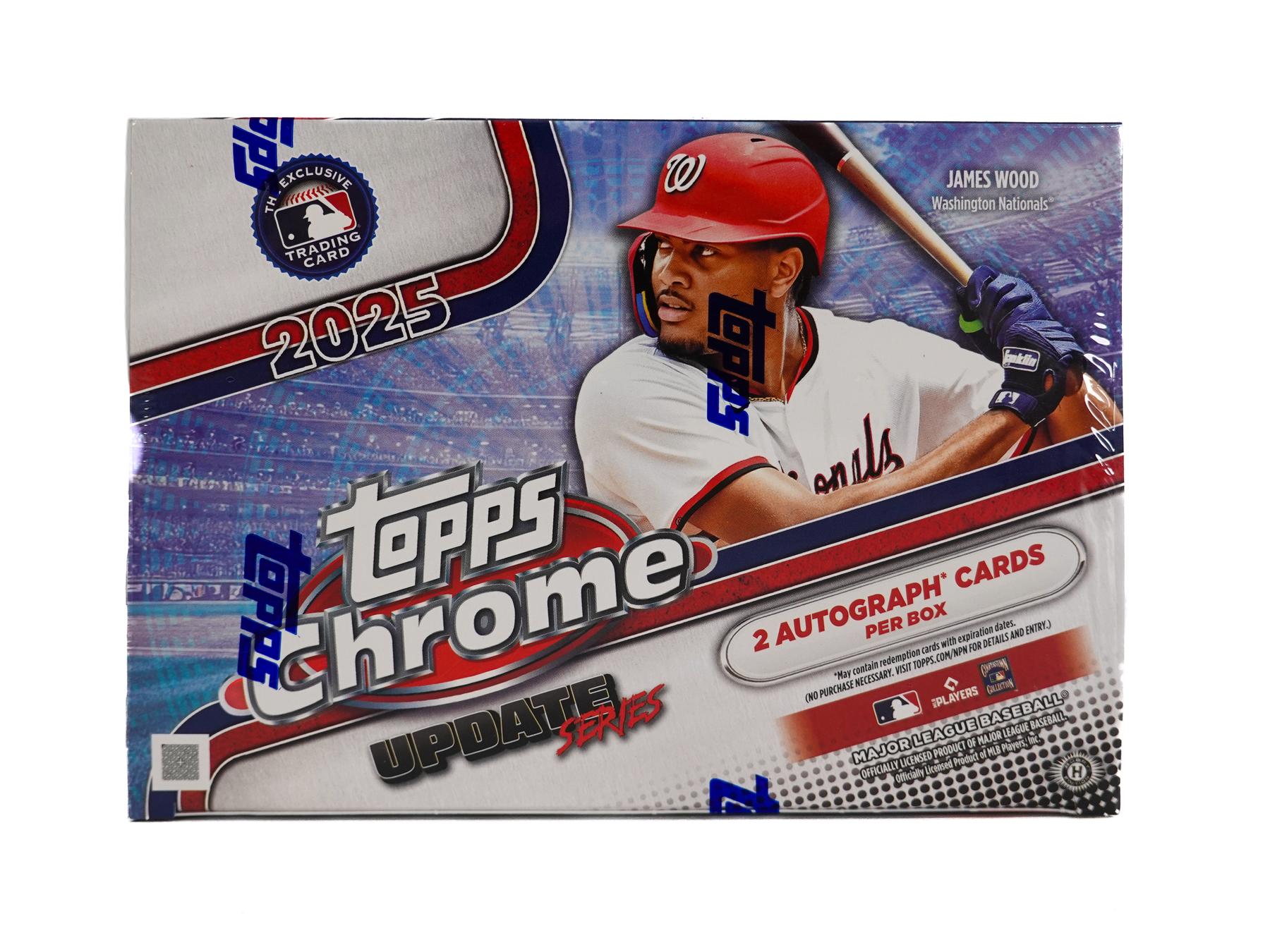 2025 Topps Chrome Update Series Baseball Delight Box | DA Card World