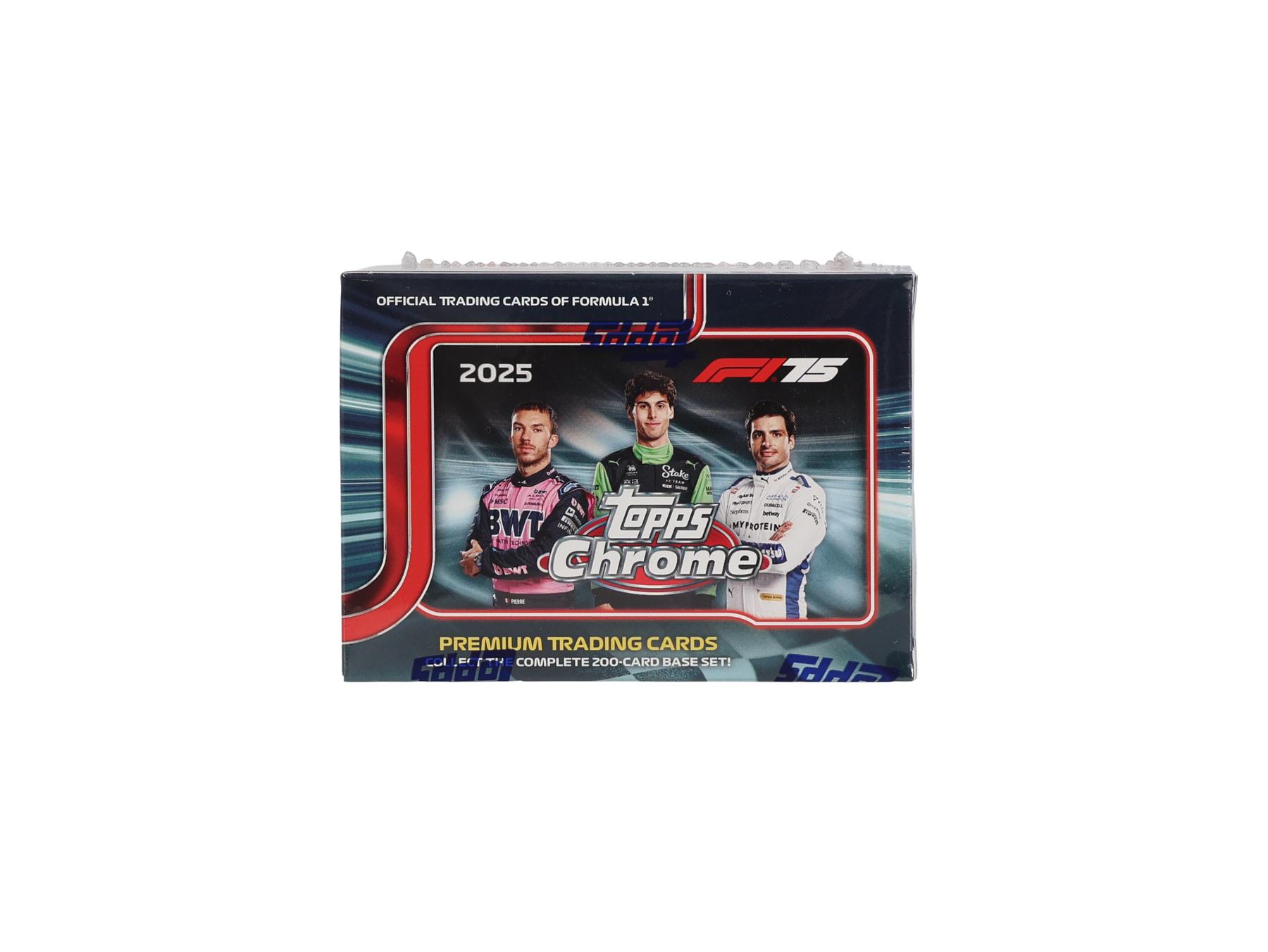 2025 Topps Chrome F1 Formula 1 6-Pack Blaster Box | DA Card World