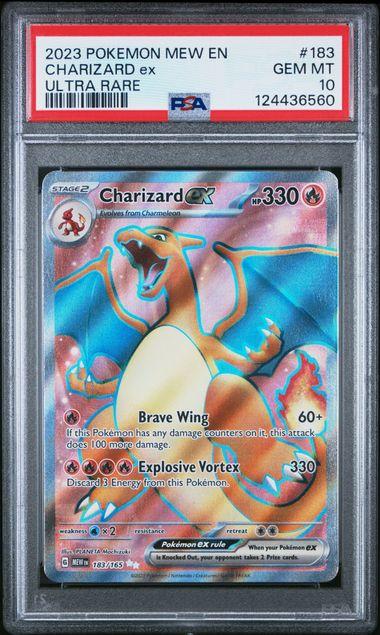 2023 Pokemon 151 Charizard ex Ultra Rare #183 PSA 10 | DA Card World