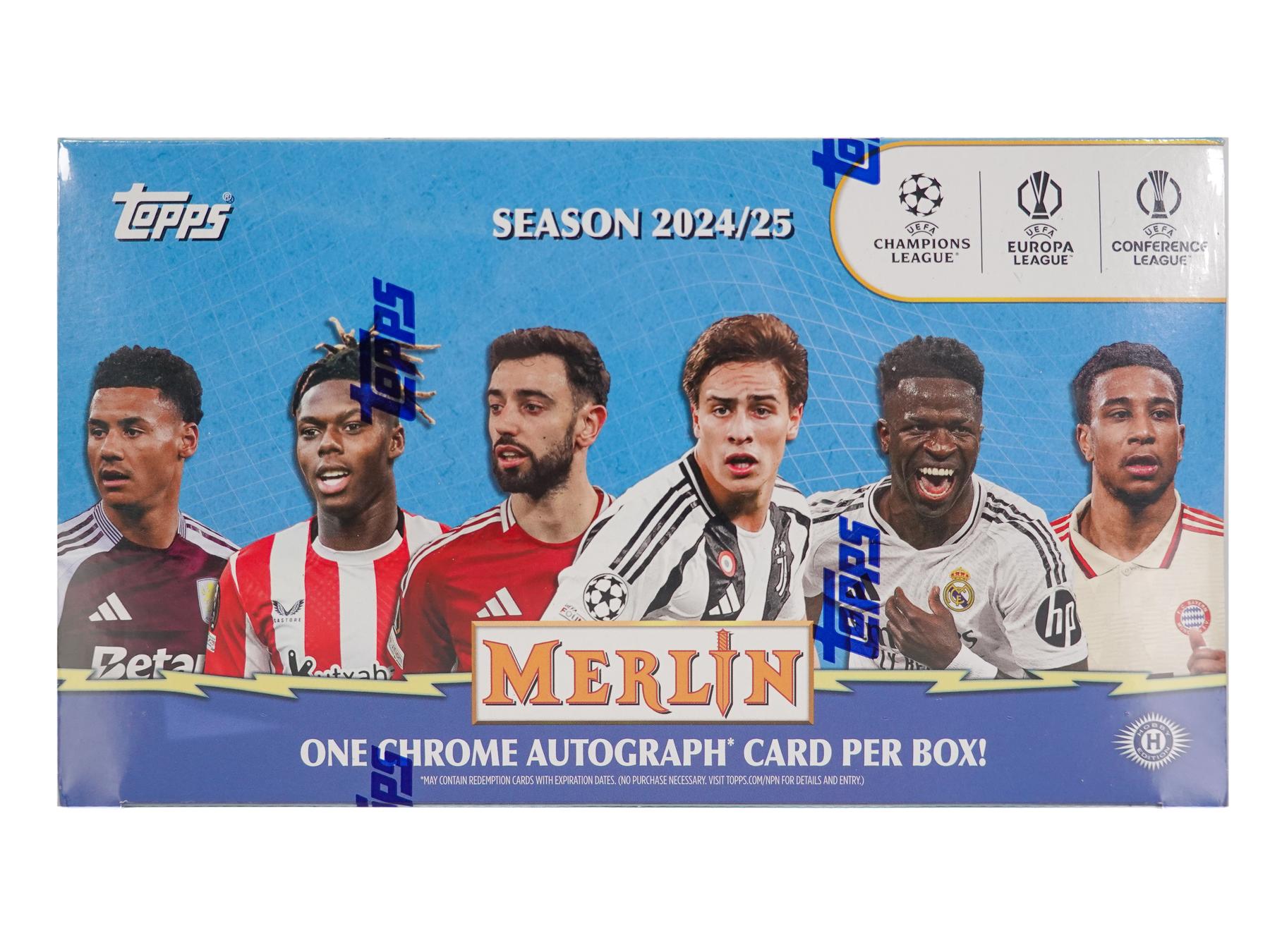 2024/25 Topps Chrome Merlin UEFA Club Competitions Soccer 2024/25 Topps Chrome Merlin UEFA Club Competitions Soccer