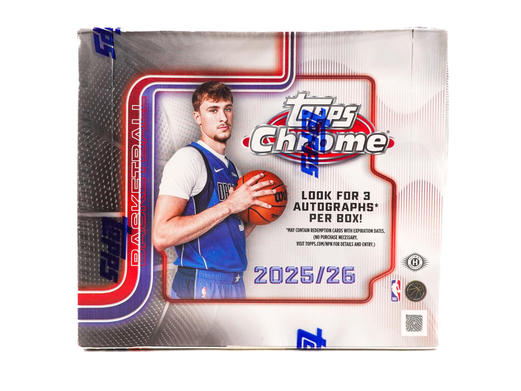 2025/26 Topps Chrome Basketball Hobby Jumbo Box | DA Card World