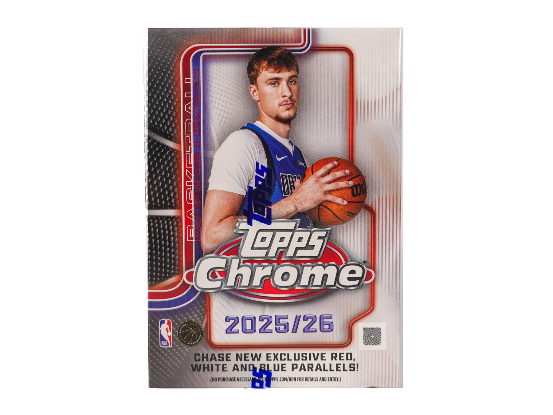 2025/26 Topps Chrome Basketball 7-Pack Blaster Box | DA Card World