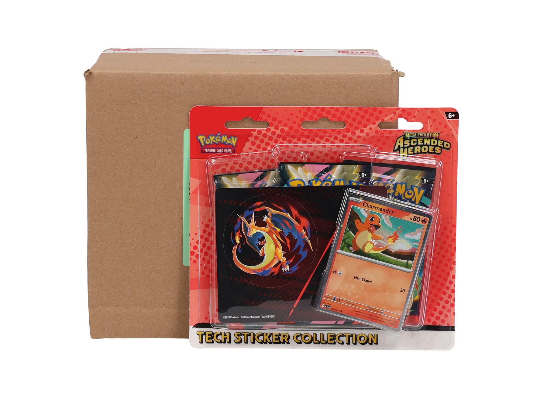 Pokemon Mega Evolution: Ascended Heroes Tech Sticker Collection 12