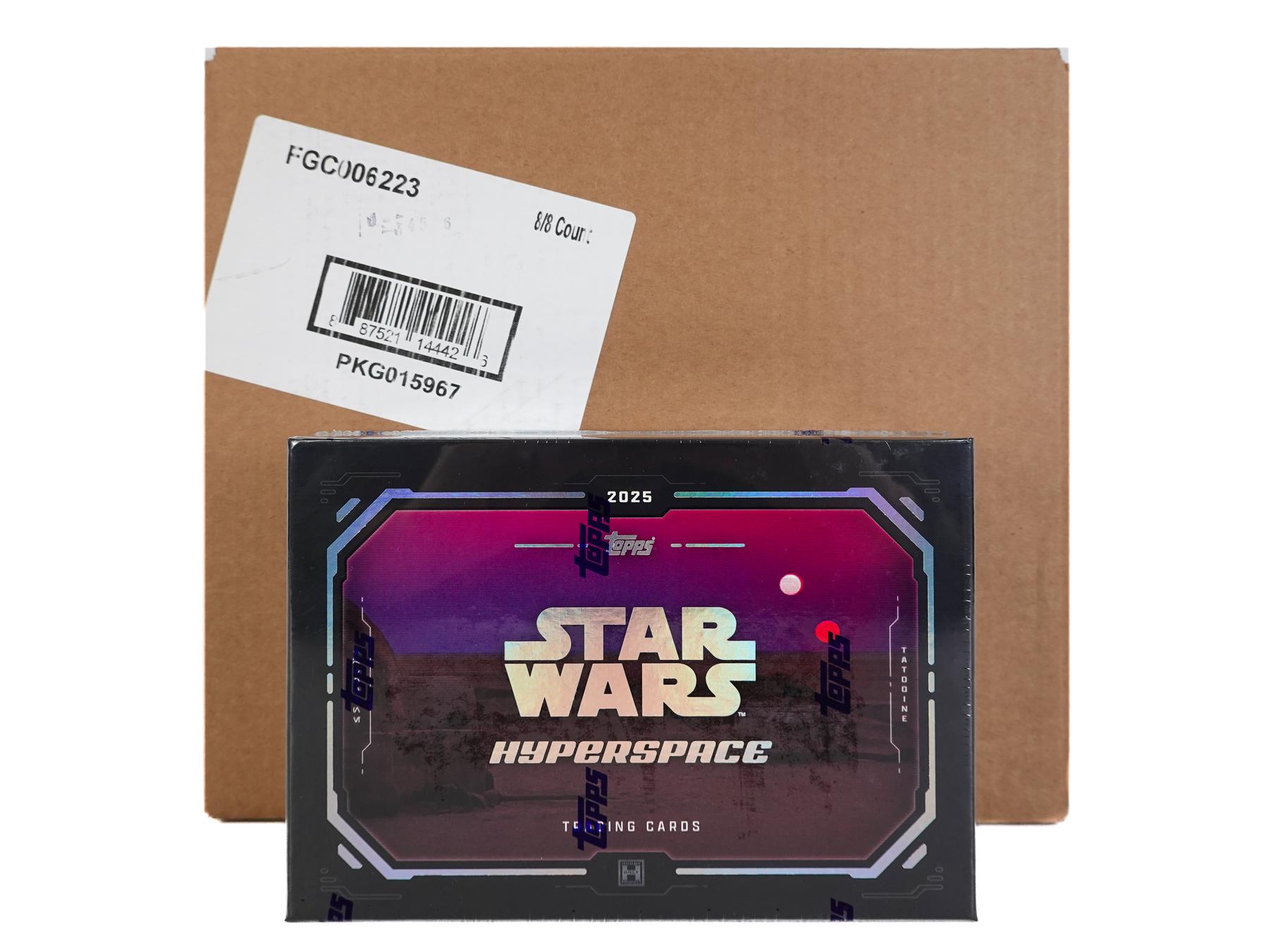 2025 Topps Star Wars Hyperspace Hobby 8-Box Case | DA Card World