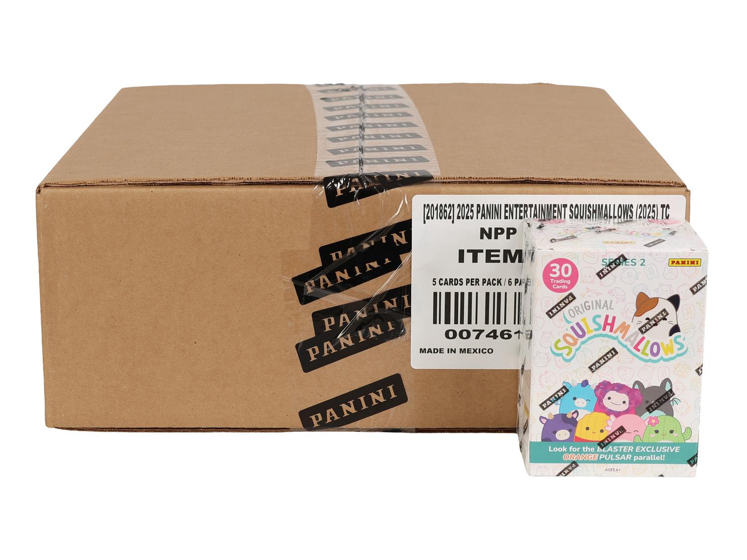 2025 Panini Squishmallows Series 2 Blaster 20-Box Case 2025 Panini Squishmallows Series 2 Blaster 20-Box Case