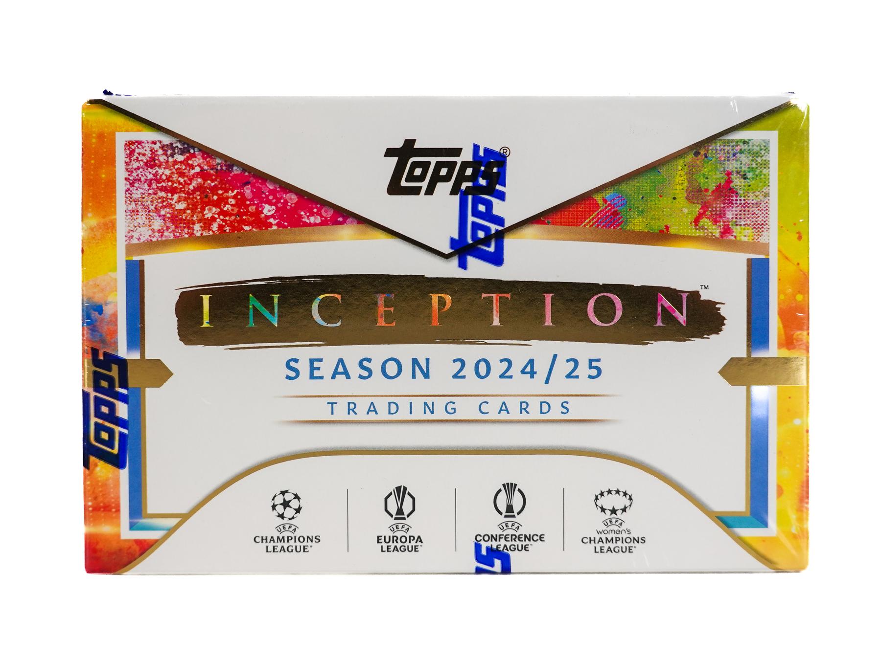 2024/25 Topps Inception UEFA Club Competitions Soccer Hobby Box