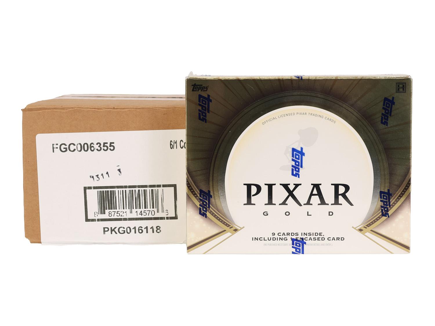2025 Topps Pixar Gold Hobby Box 2025 Topps Pixar Gold Hobby Box