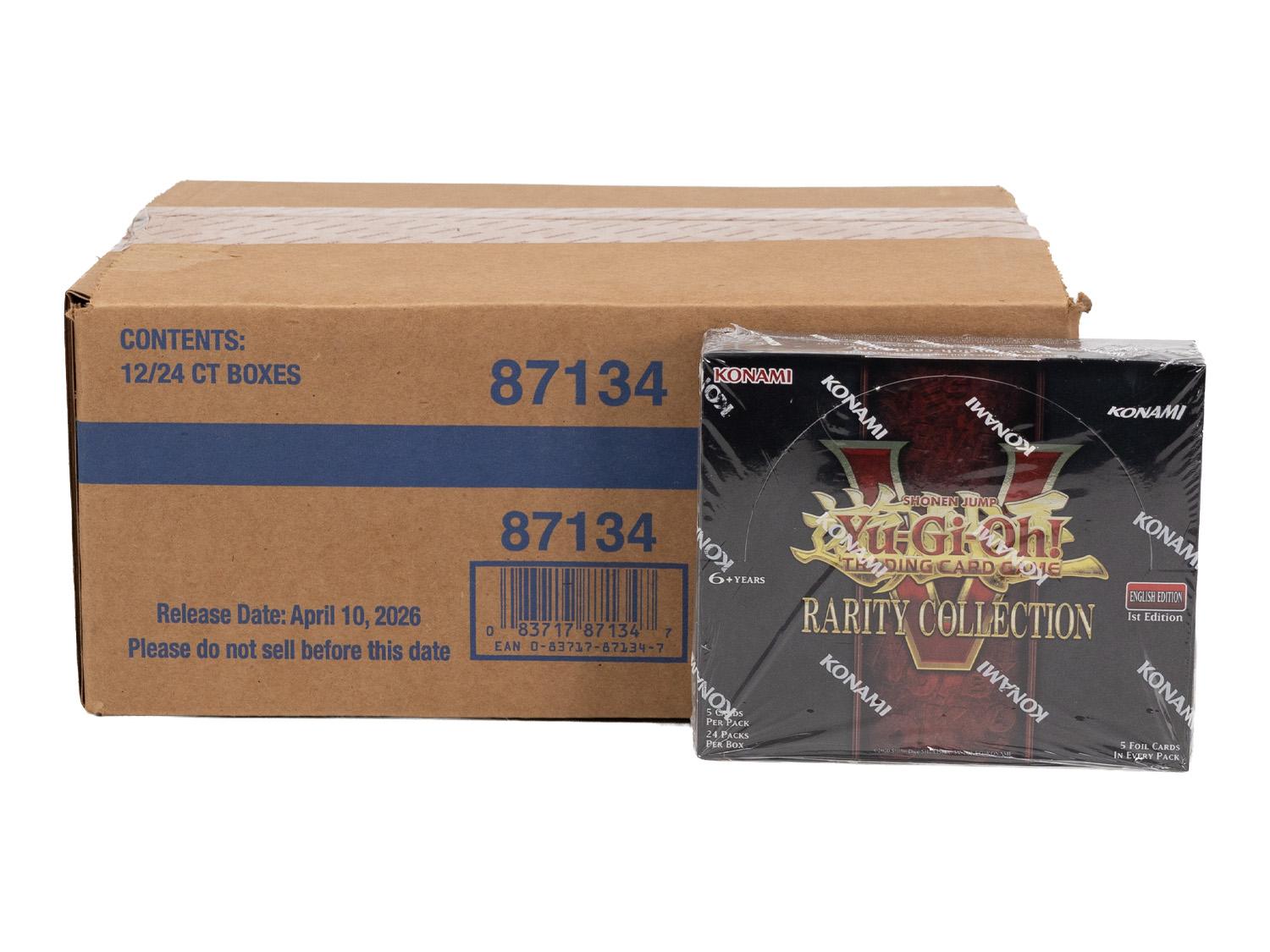 Yu-Gi-Oh! Rarity Collection Booster 12-Box Case Yu-Gi-Oh! Rarity Collection Booster 12-Box Case