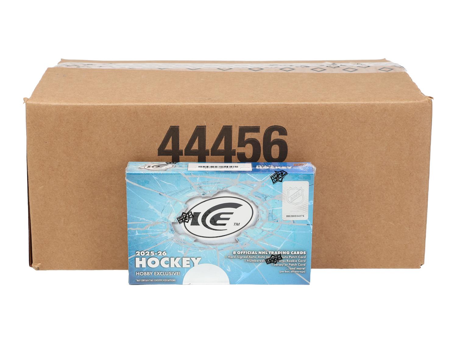 2025/26 Upper Deck Ice Hockey Hobby 16-Box Case (Presell) | DA