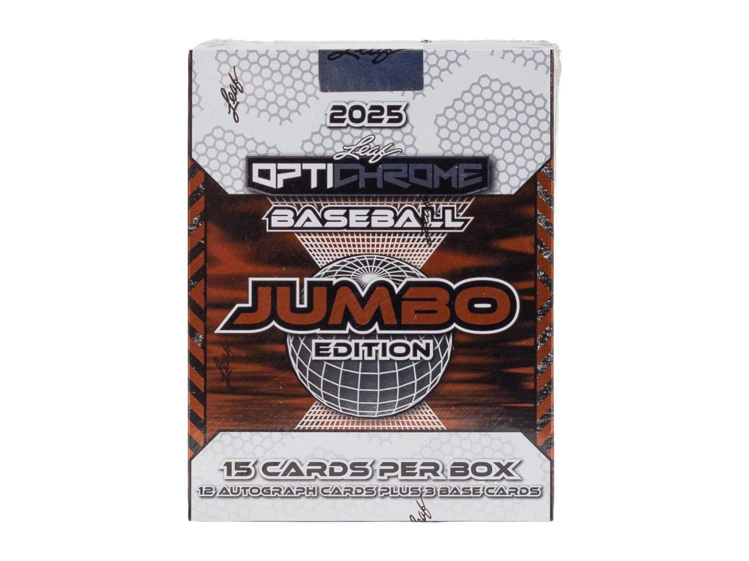 2025 Leaf Optichrome Baseball Hobby Jumbo Box | DA Card World 2025 Leaf Optichrome Baseball Hobby Jumbo Box | DA Card World