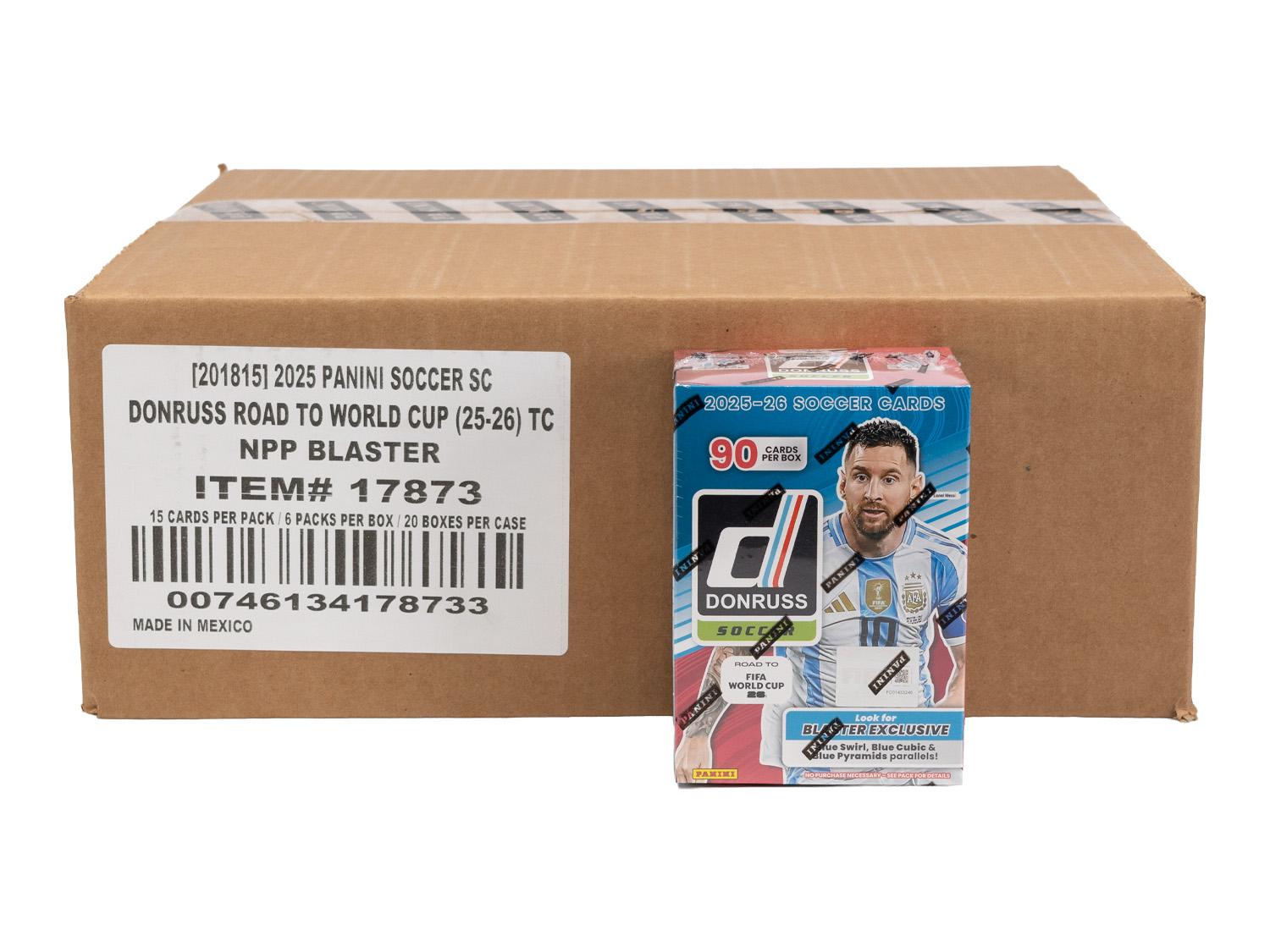 2025/26 Panini Donruss Road to FIFA World Cup Soccer Blaster 20