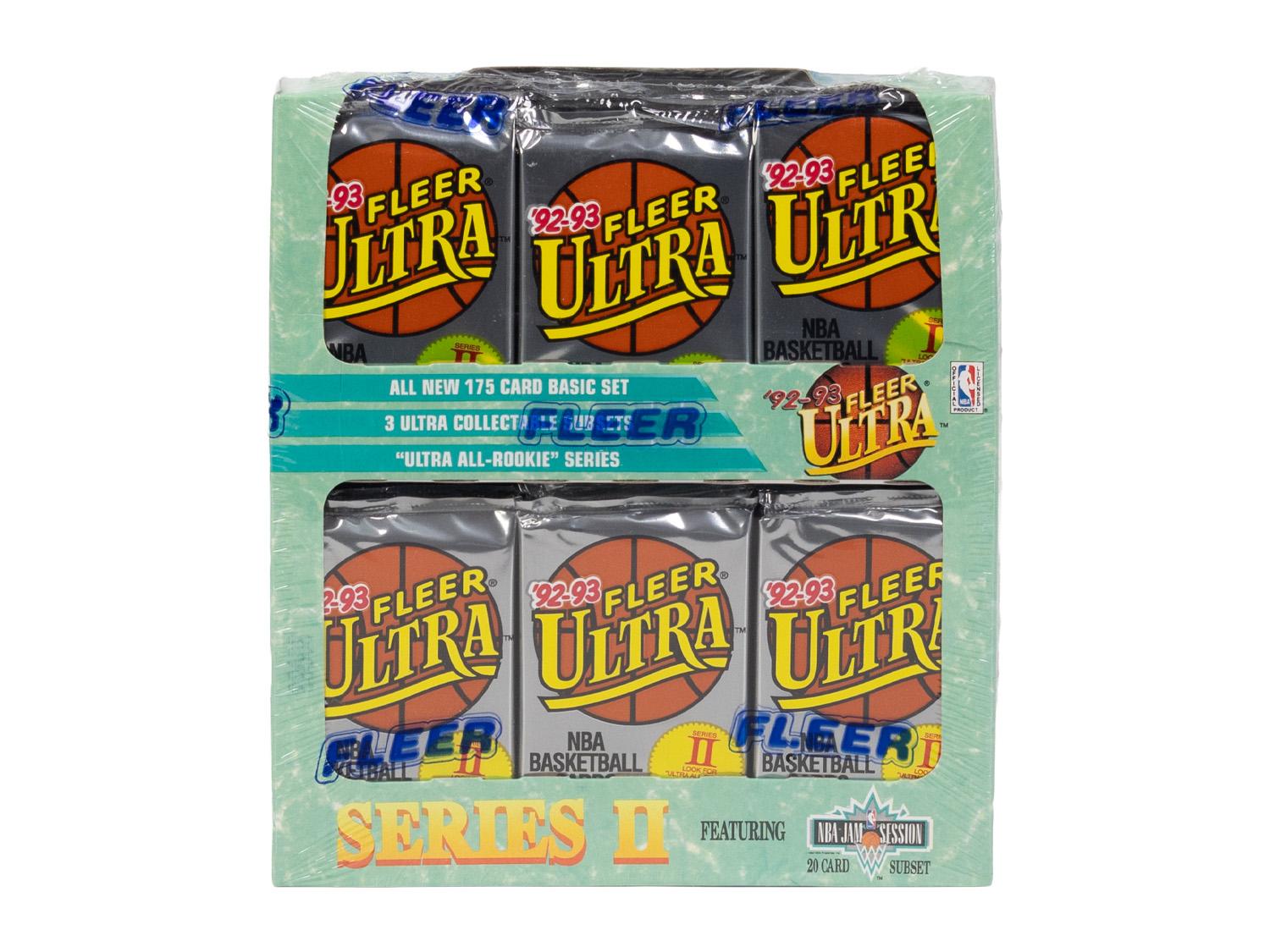 1992/93 Fleer Ultra Series 2 Basketball Jumbo Box | DA Card World