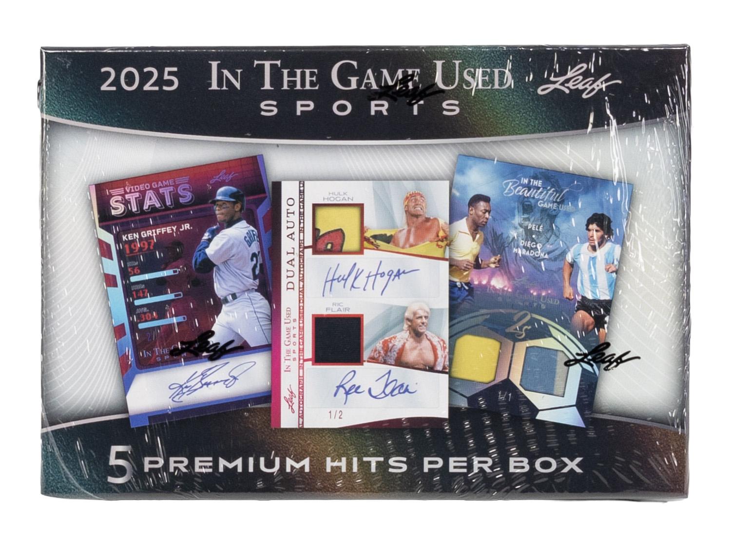 2025 Leaf In The Game Used Hobby Box | DA Card World