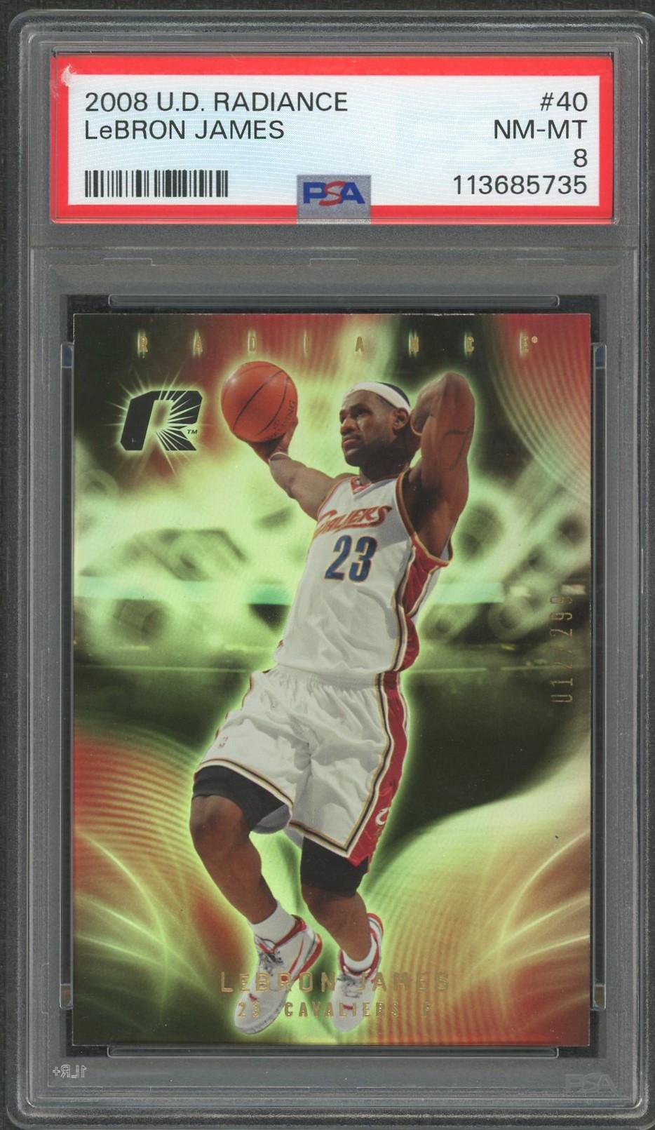 2008 Radiance LeBron James /299 PSA 8 | DA Card World