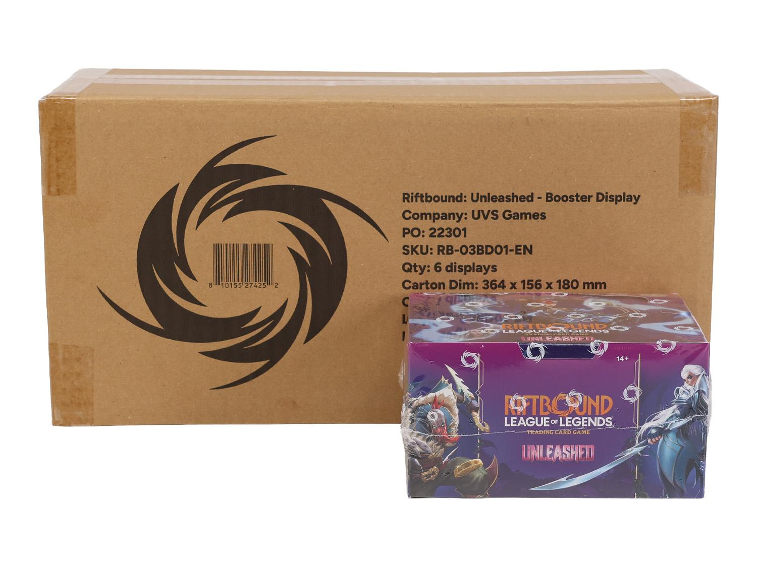 riftbound booster box case RIFTBOUND TCG ORIGINS BOOSTER BOX of 6 ( 1 CASE ) English League of Legend Deal