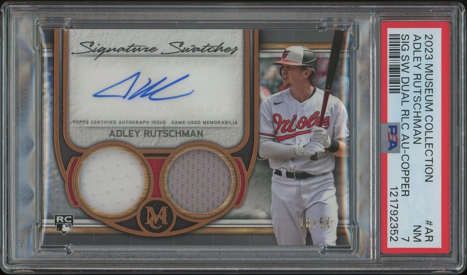2023 Topps Museum Collection Baseball #AAAR Adley Rutschman Copper