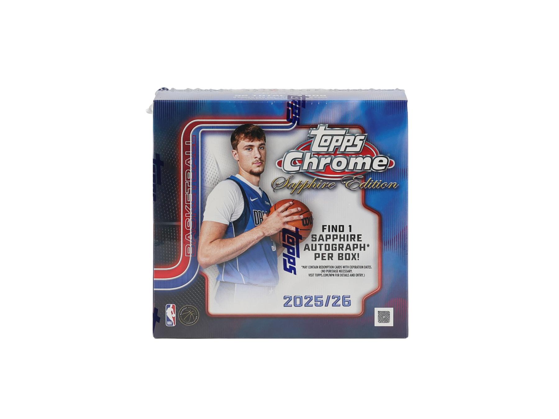 2025/26 Topps Chrome Sapphire Edition Basketball Box | DA Card World