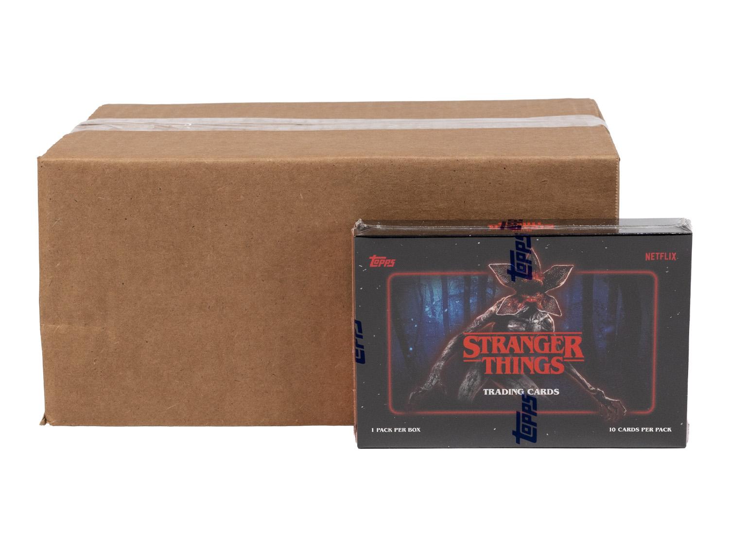 2025 Topps Stranger Things Hobby 10-Box Case | DA Card World