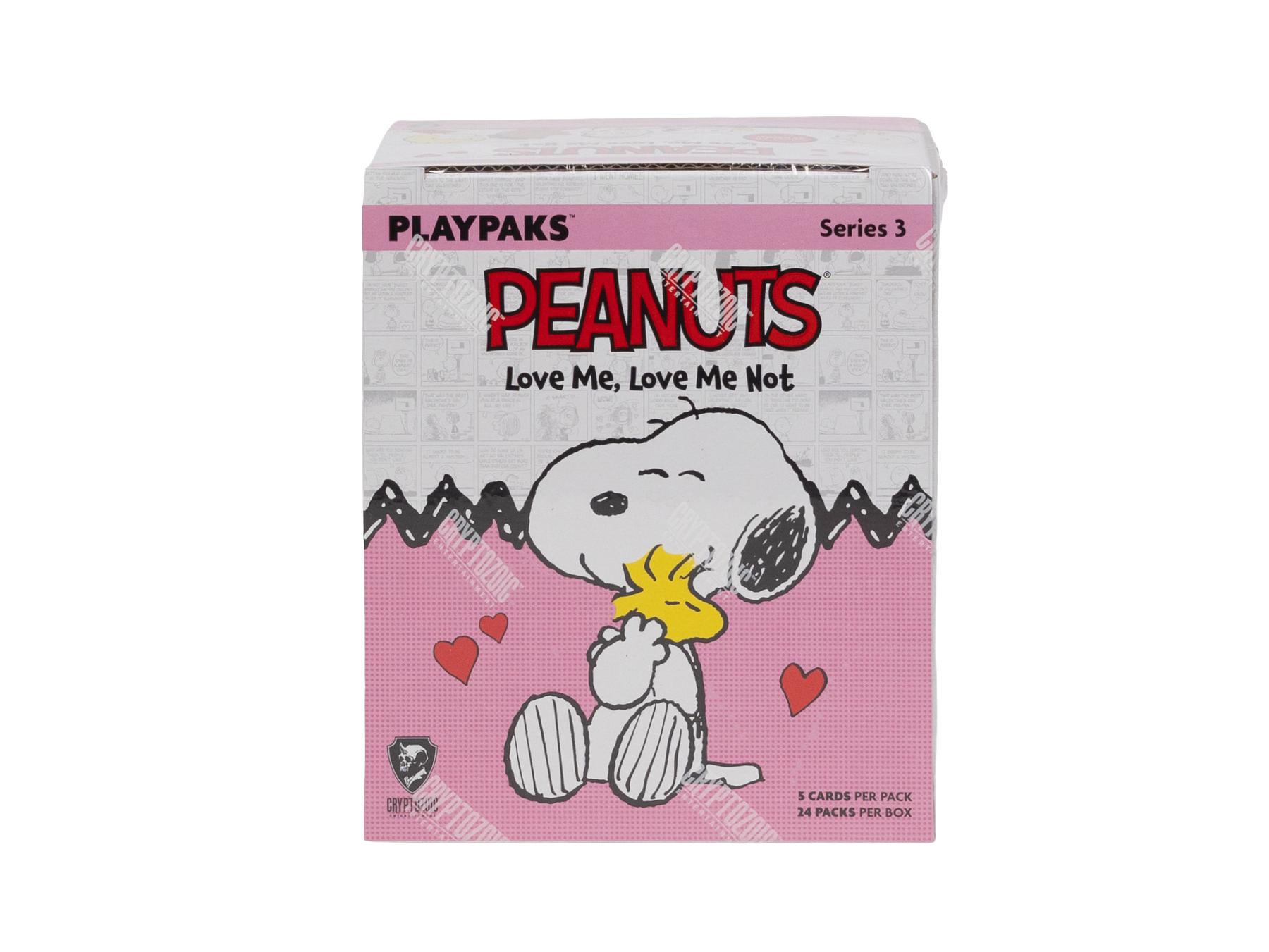 2026 Cryptozoic Peanuts Playpaks: Love Me, Love Me Not Gravity