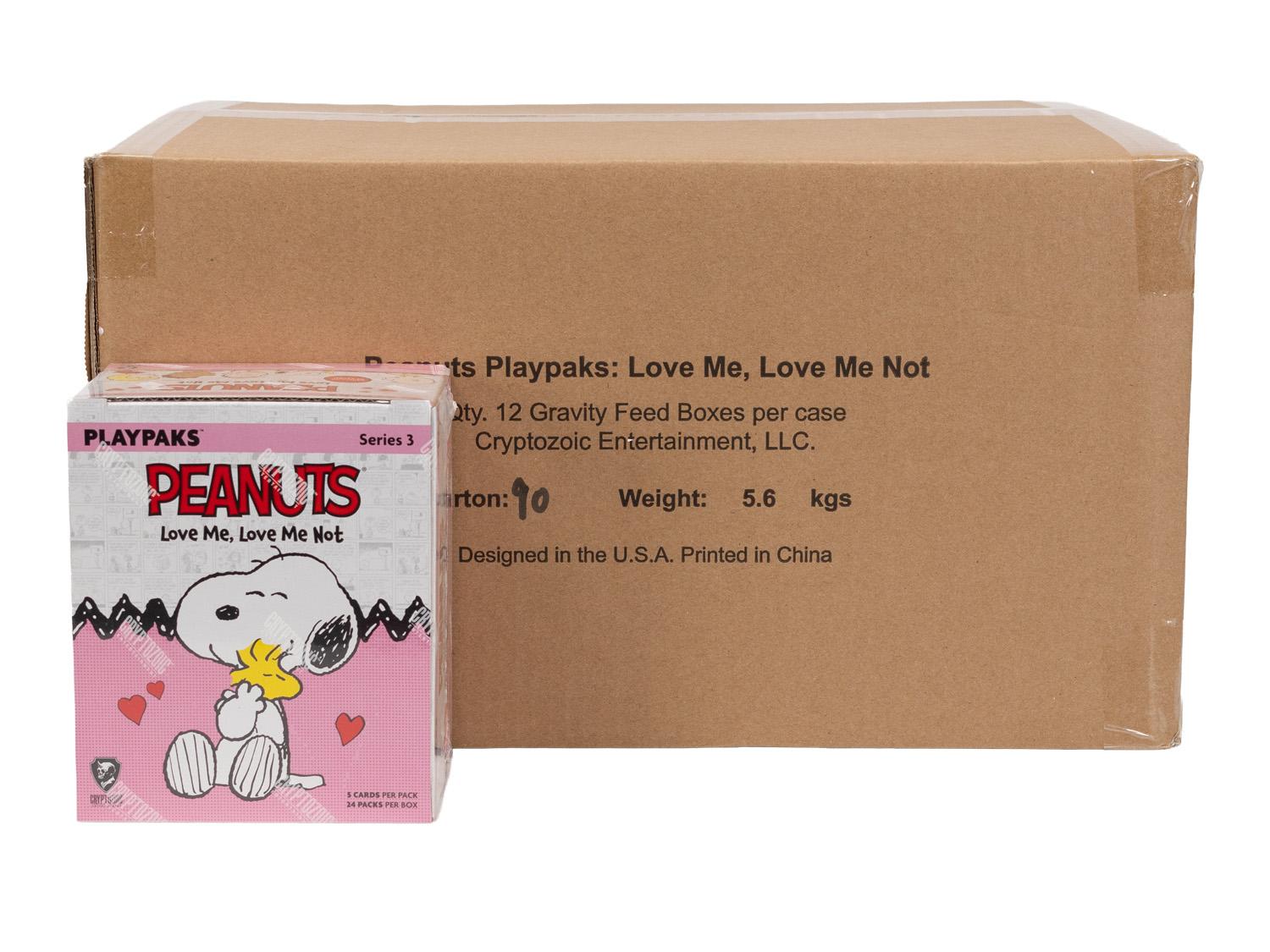 2026 Cryptozoic Peanuts Playpaks: Love Me, Love Me Not Gravity