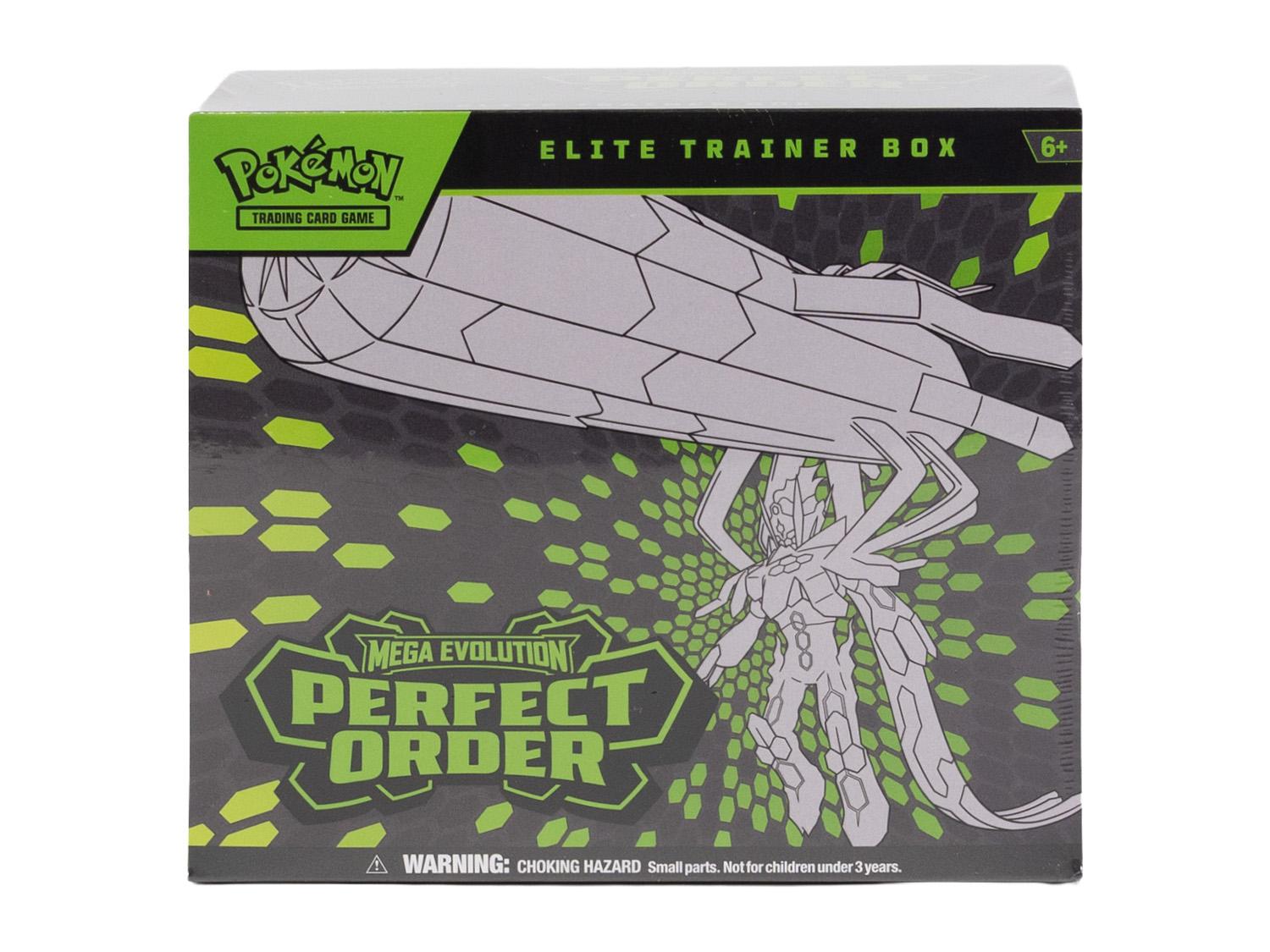 Pokemon Mega Evolution: Perfect Order Elite Trainer Box | DA Card