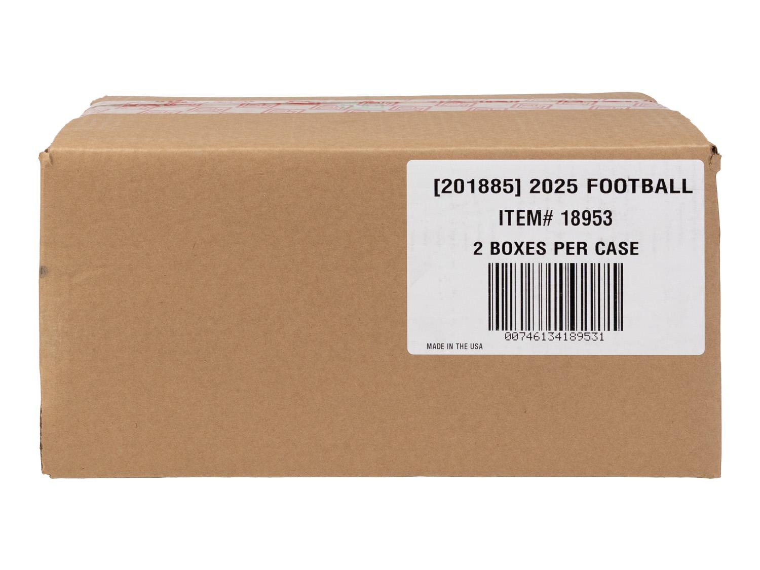 2025 Panini Flawless Football Hobby 2-Box Case | DA Card World