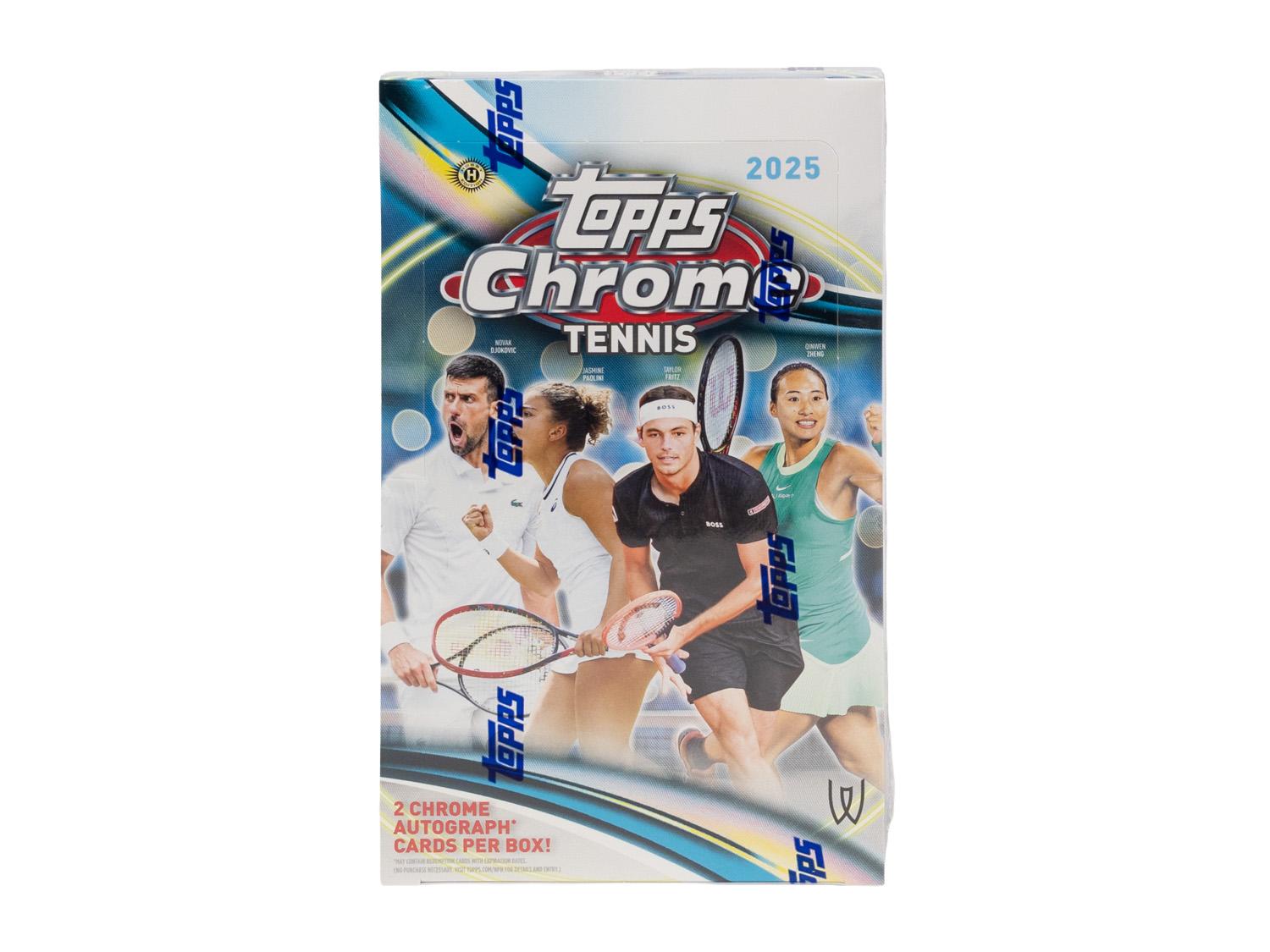 2025 Topps Chrome Tennis Hobby Box | DA Card World