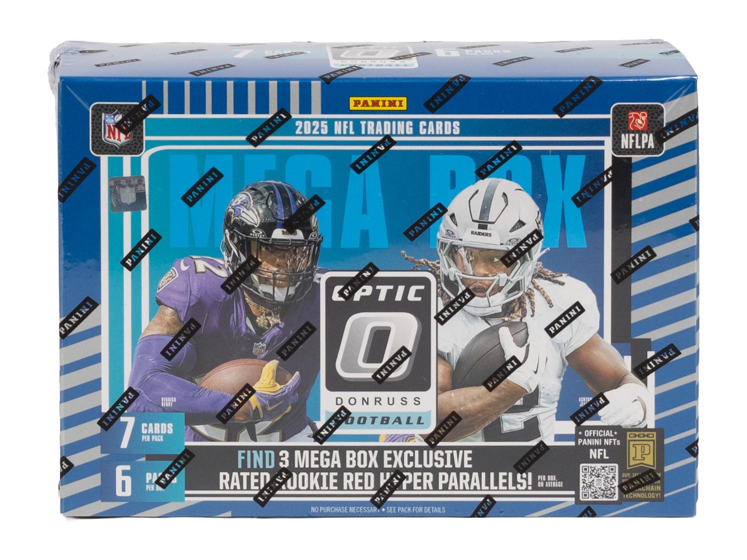 2025 Panini Donruss Optic Football Mega Hobby Box | DA Card World