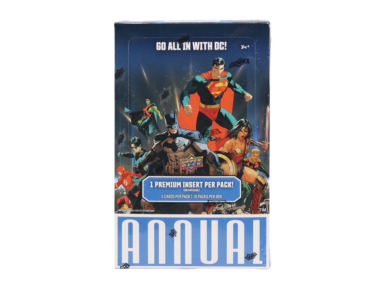 2024/25 Upper Deck DC Annual Hobby Box (Presell) | DA Card World