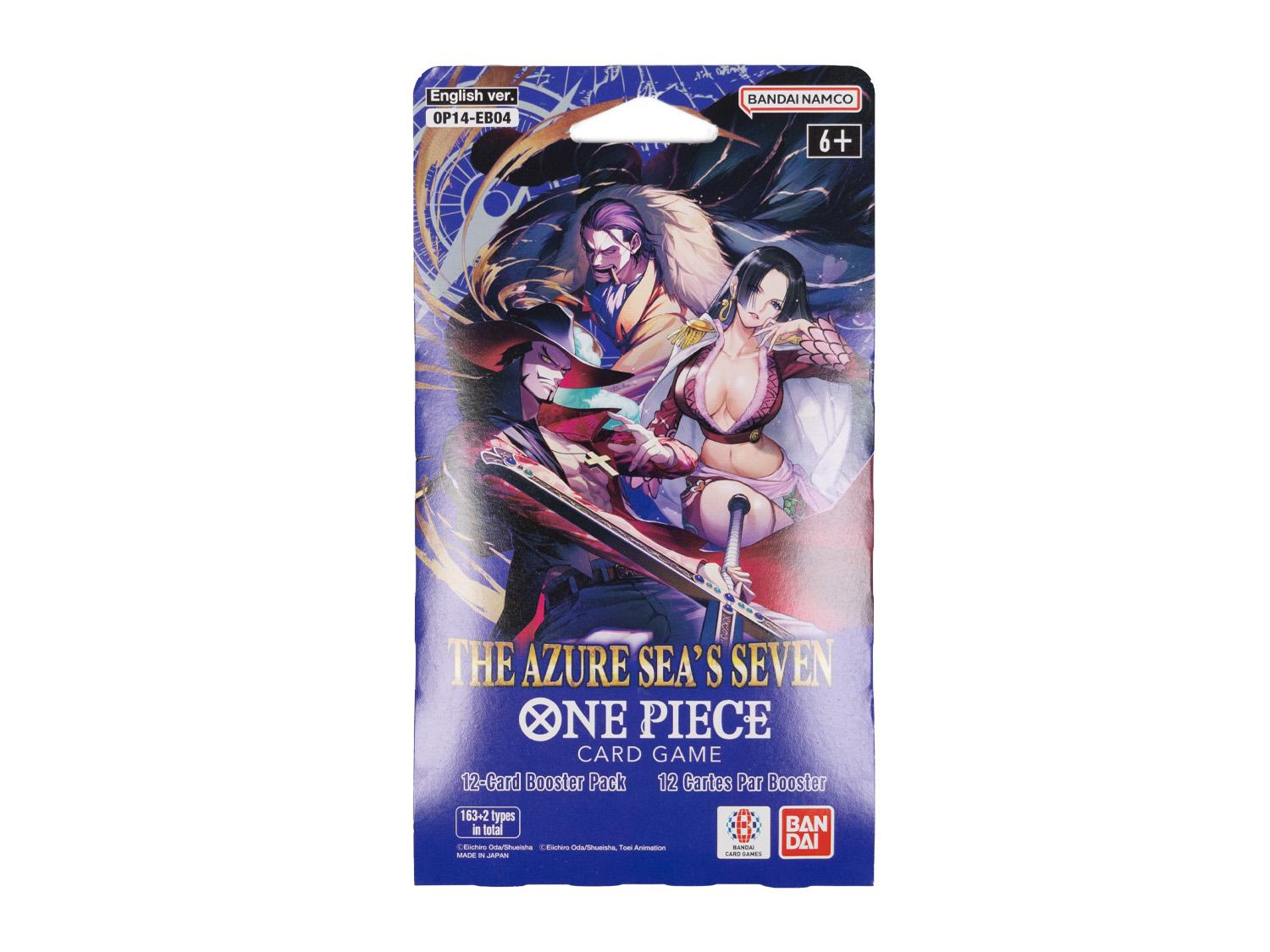 One Piece TCG:The Azure Sea's Seven (OP-14) Sleeved Booster Pack
