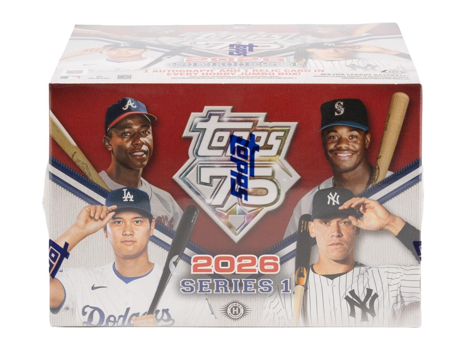2026 Topps Series 1 Baseball - Hobby Jumbo Box